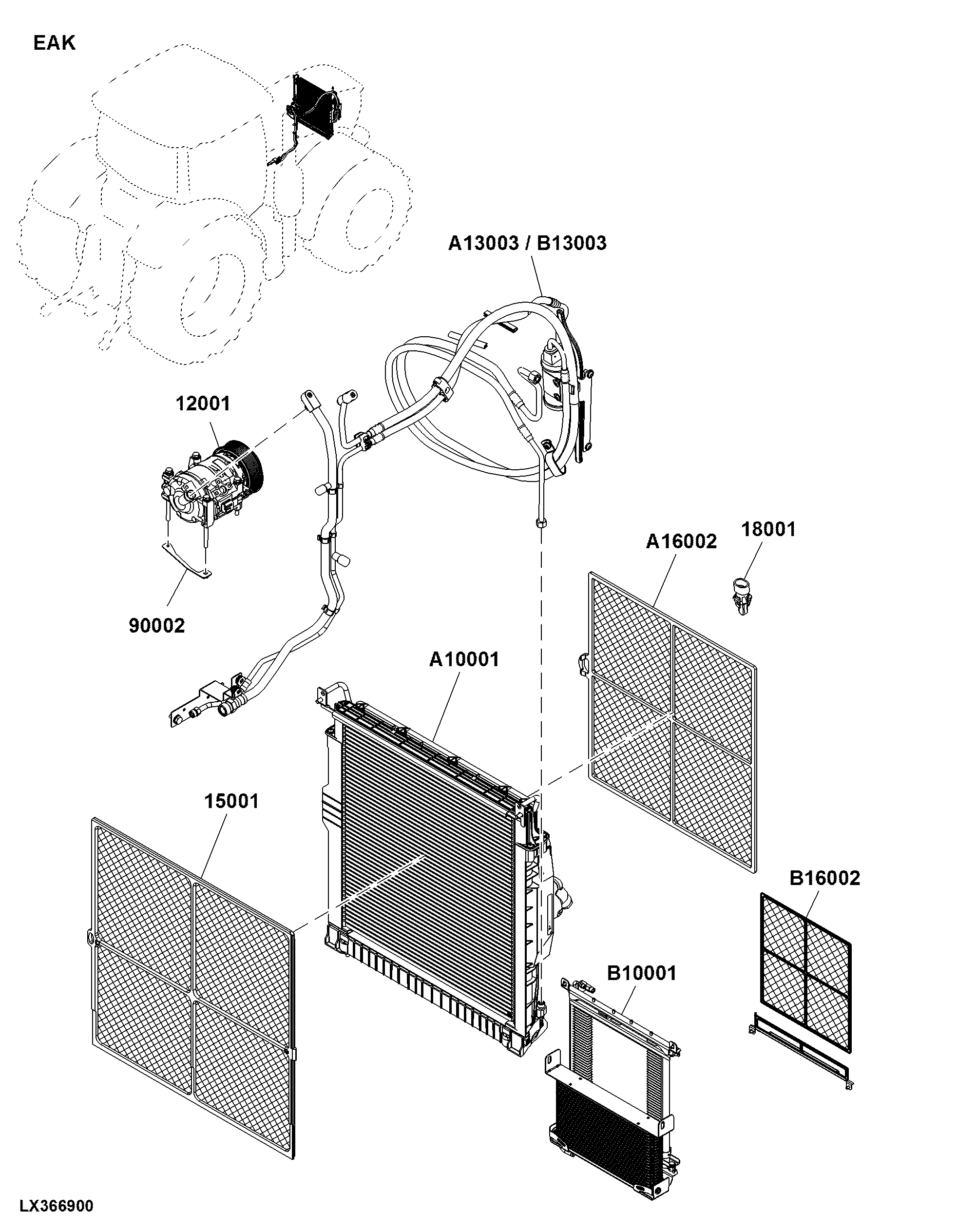 EAK Air Conditioning System, Engine Auxiliaries Related