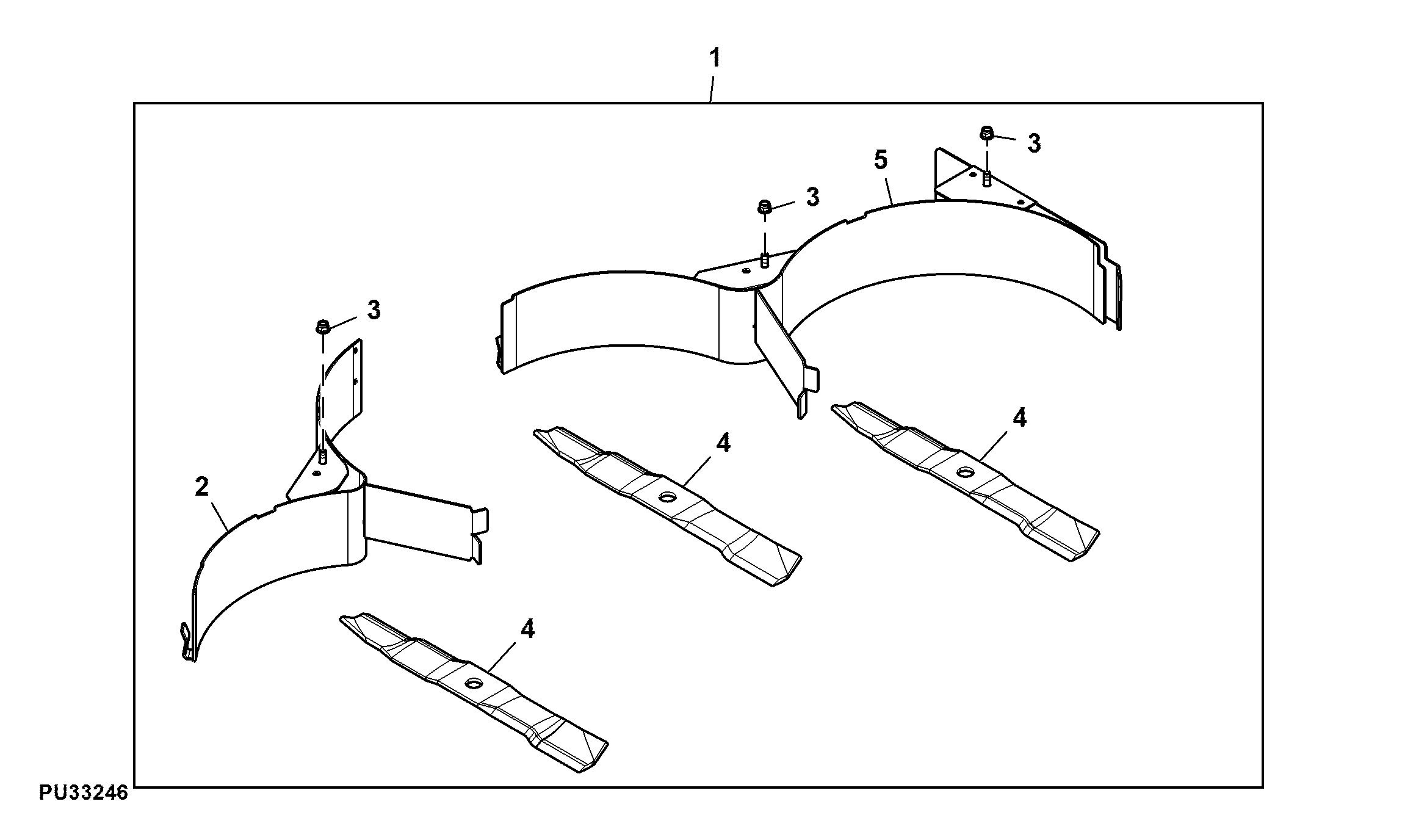 Mulching Attachment, 54 inch Edge™ High-Capacity