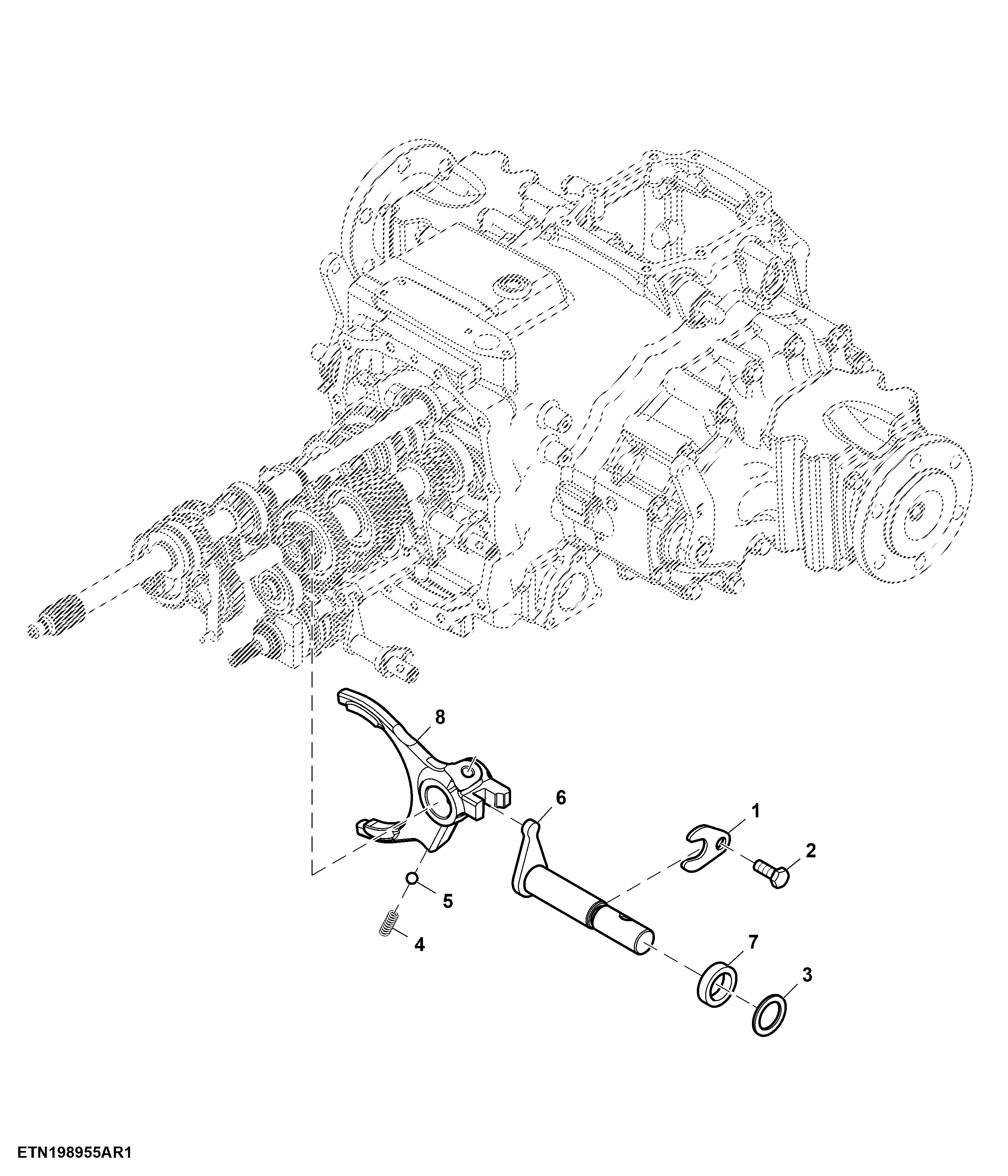 Manual Shifter, Forward and Reverse, Premium