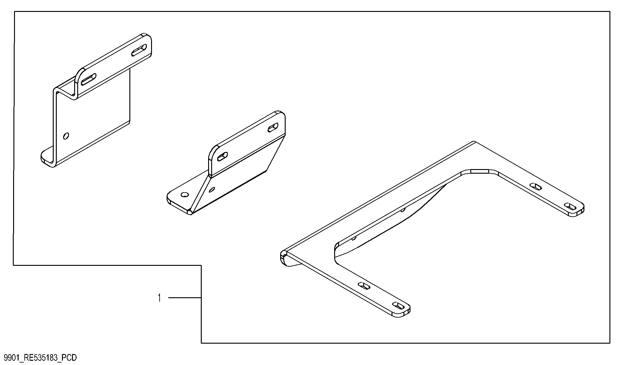 9901 Mounting Bracket Kit