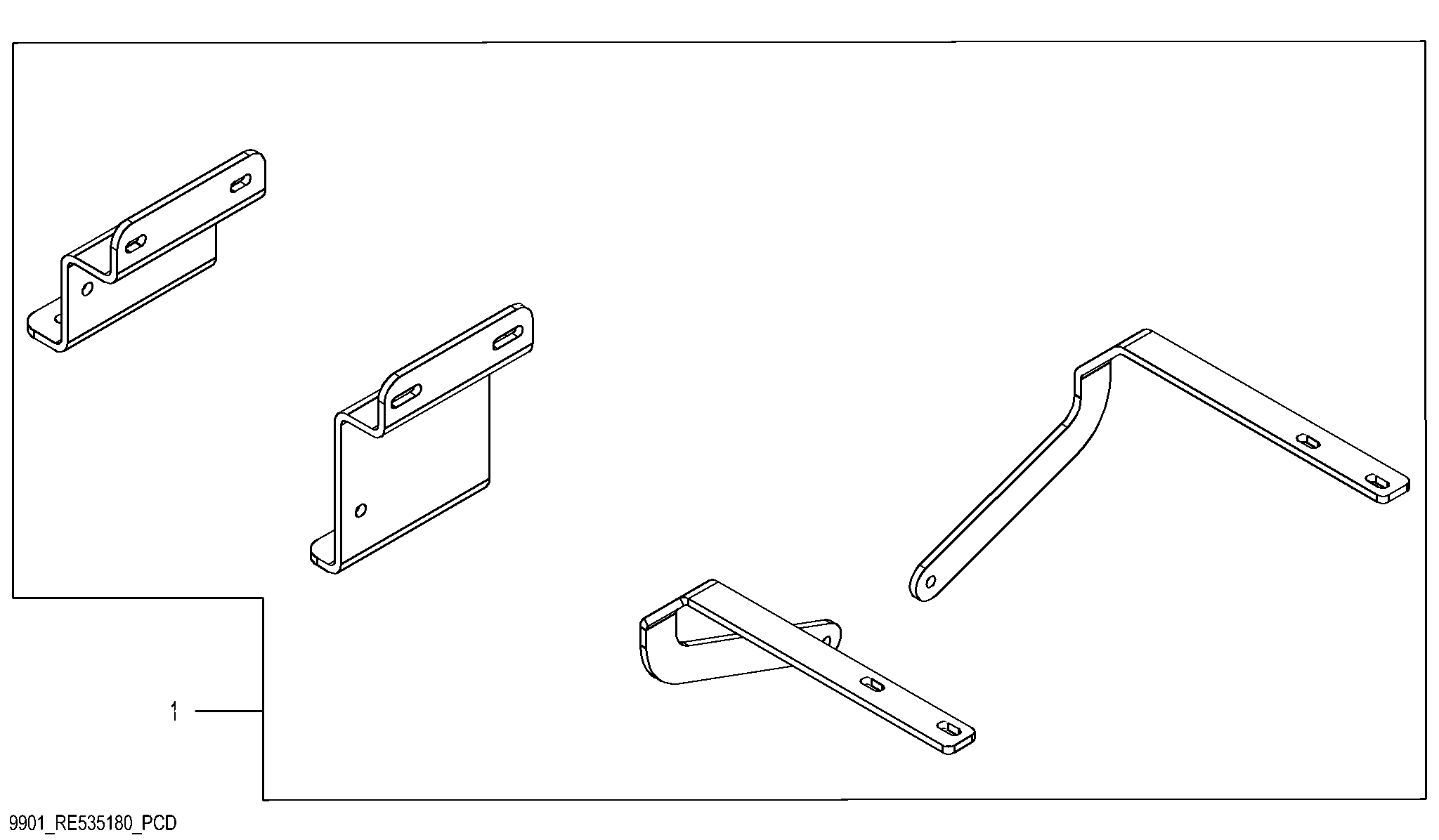 9901 Mounting Bracket Kit