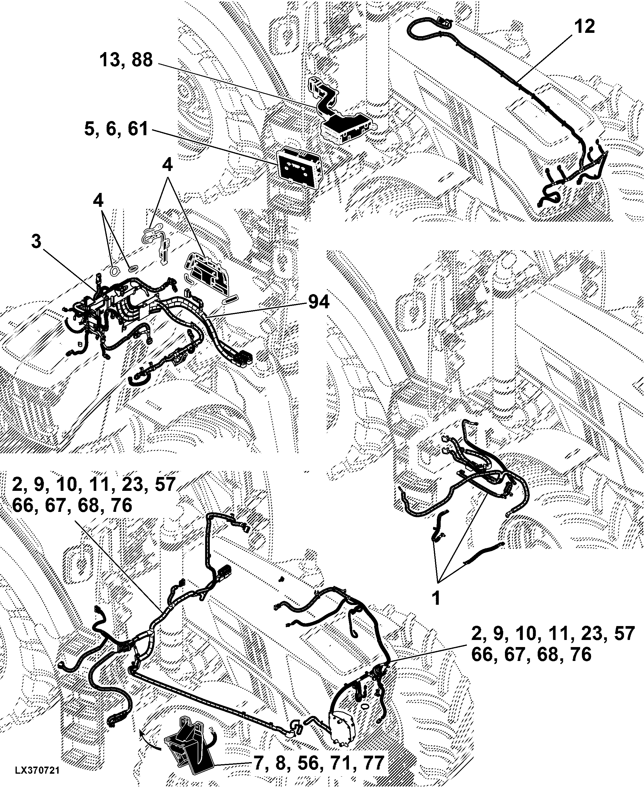 42 Electrical Components / Wiring Harnesses and Precision Farming Equipment