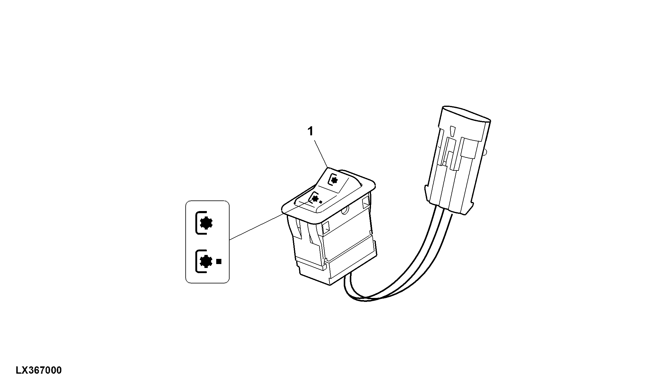 Switch, PTO Remote Control