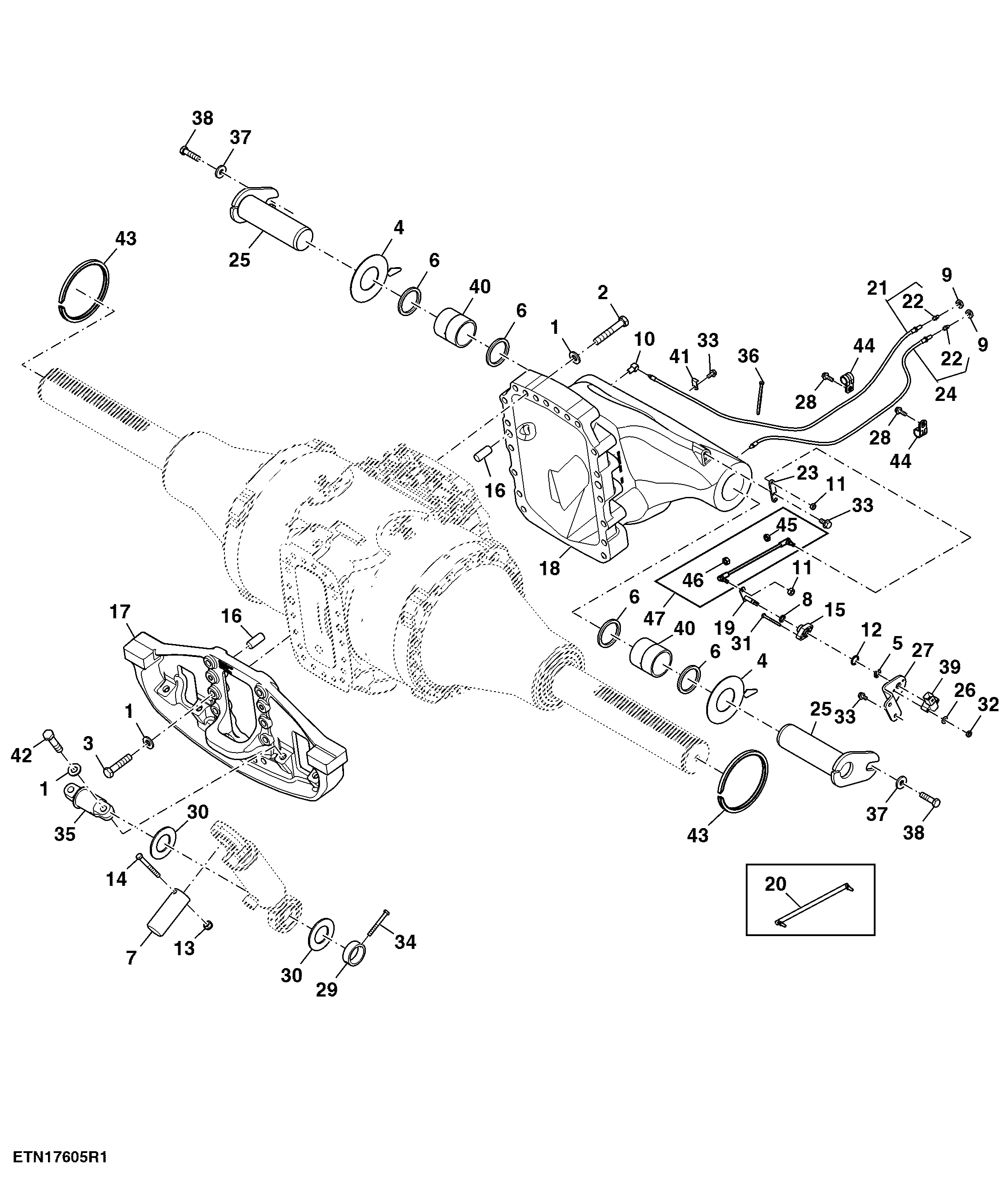 Arm, Front Axle Suspension, Double Reduction