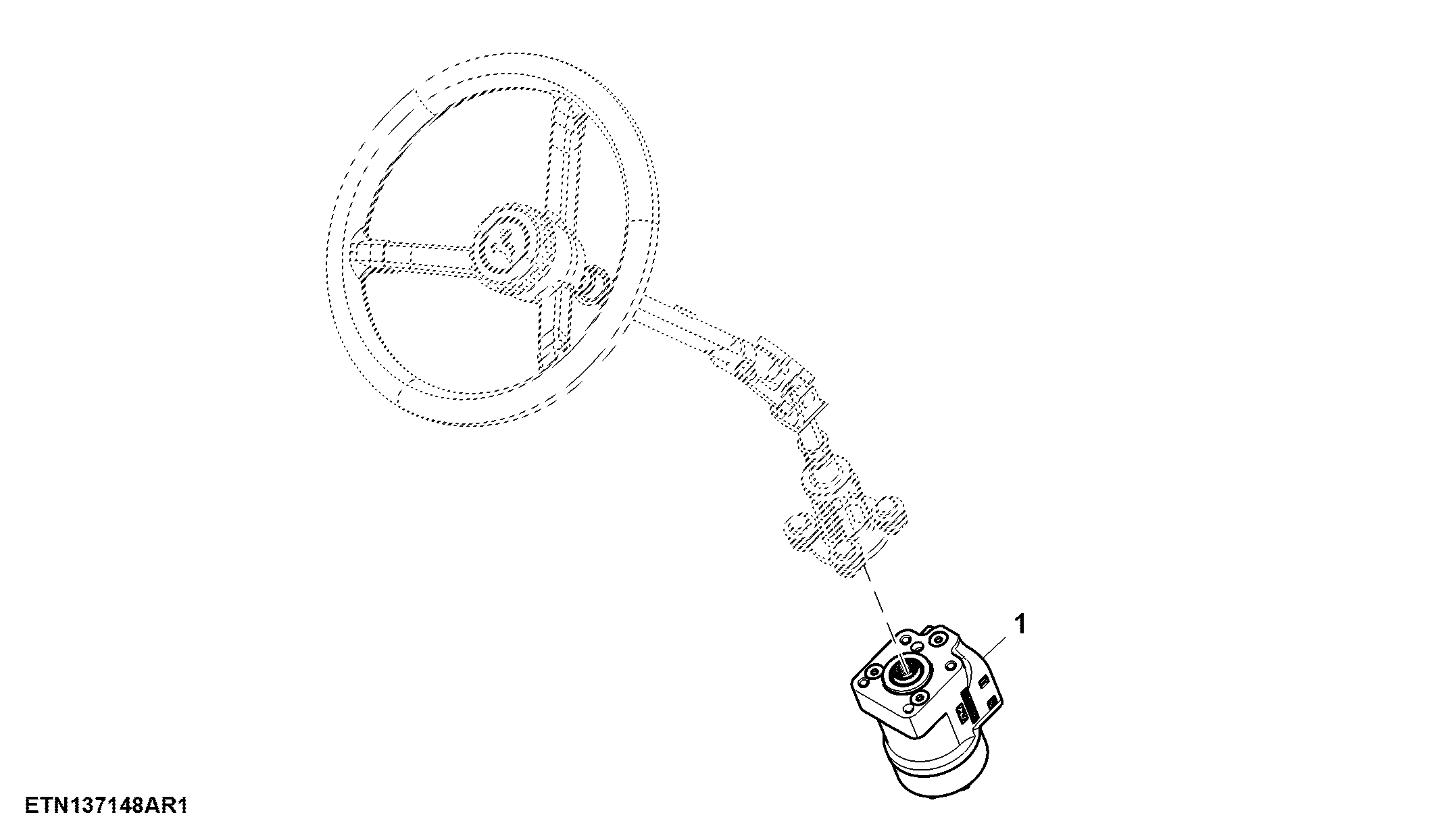 Steering Valve, MFWD, PFC Hydraulics