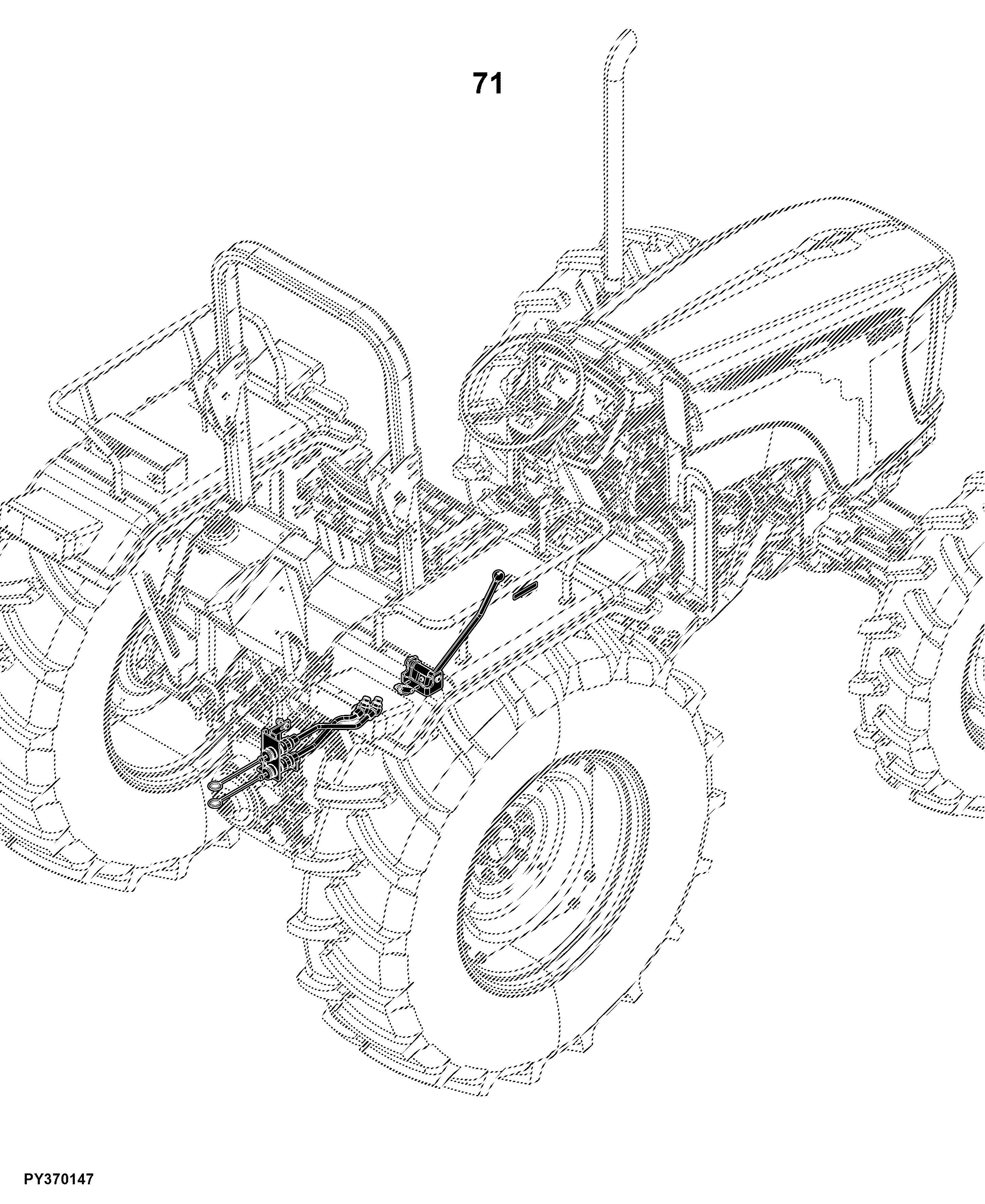 5405 Tractor (TREM IIIA Engine)(India Edition)