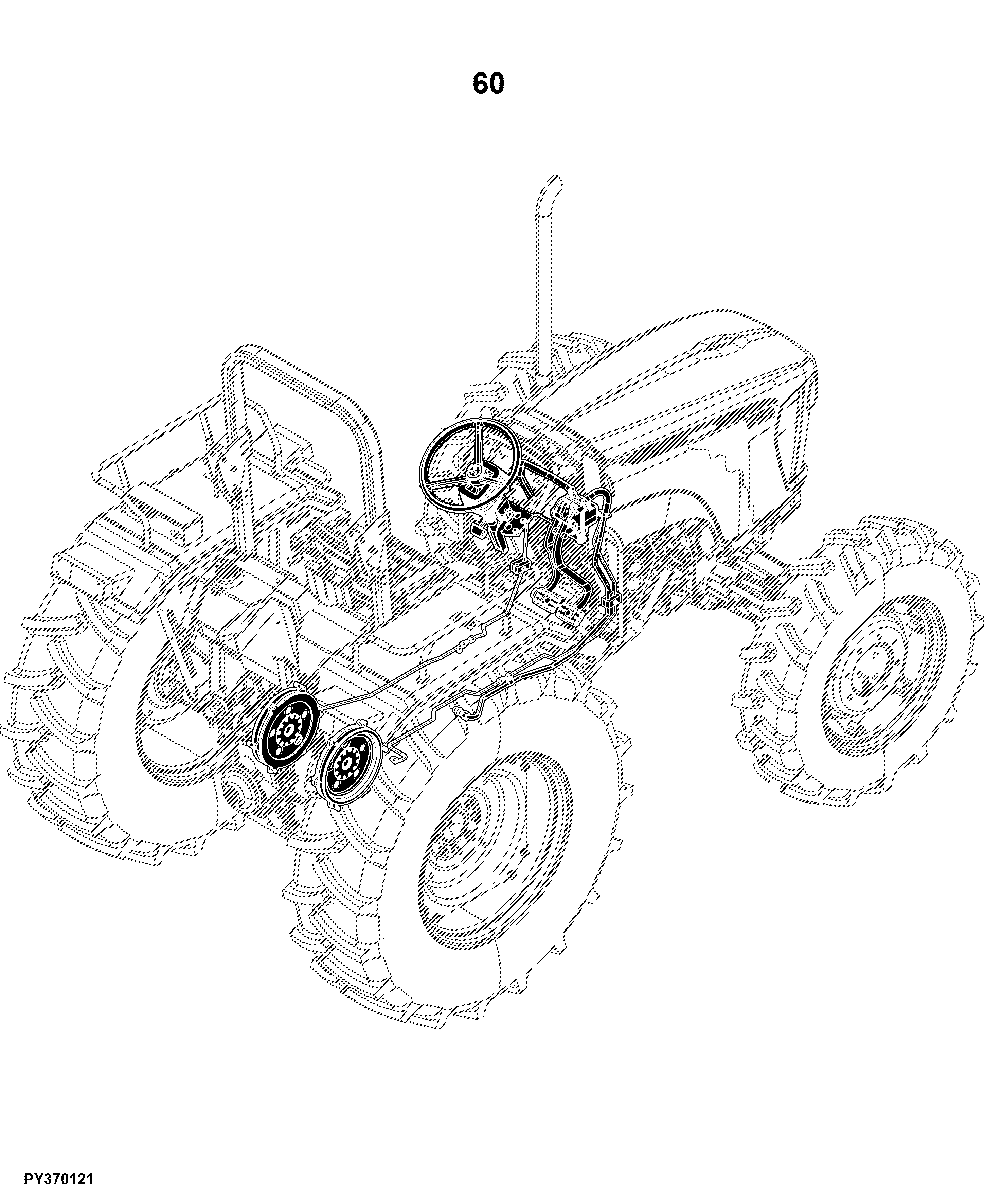 5405 Tractor (TREM IIIA Engine)(India Edition)