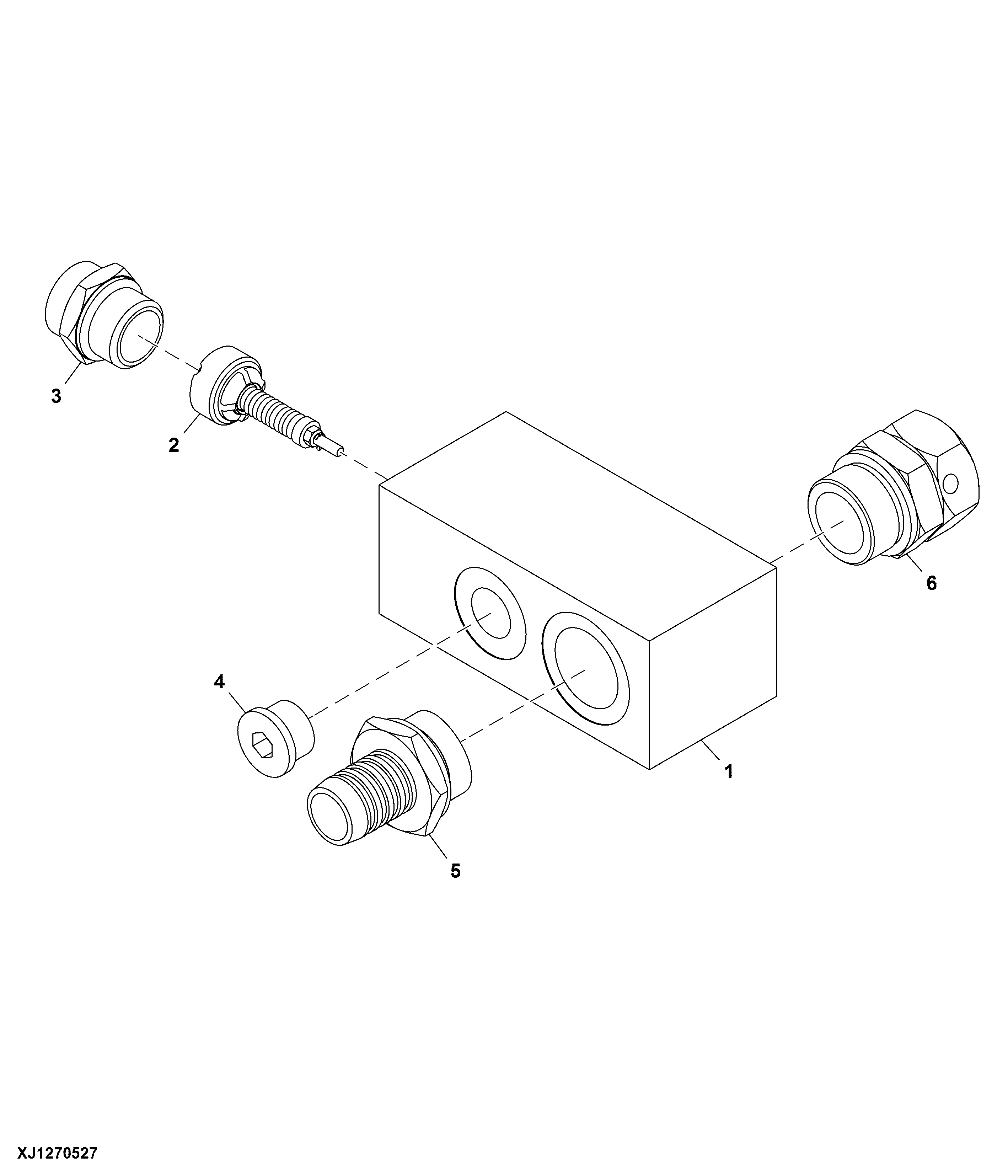 Hydraulic System Return Manifold