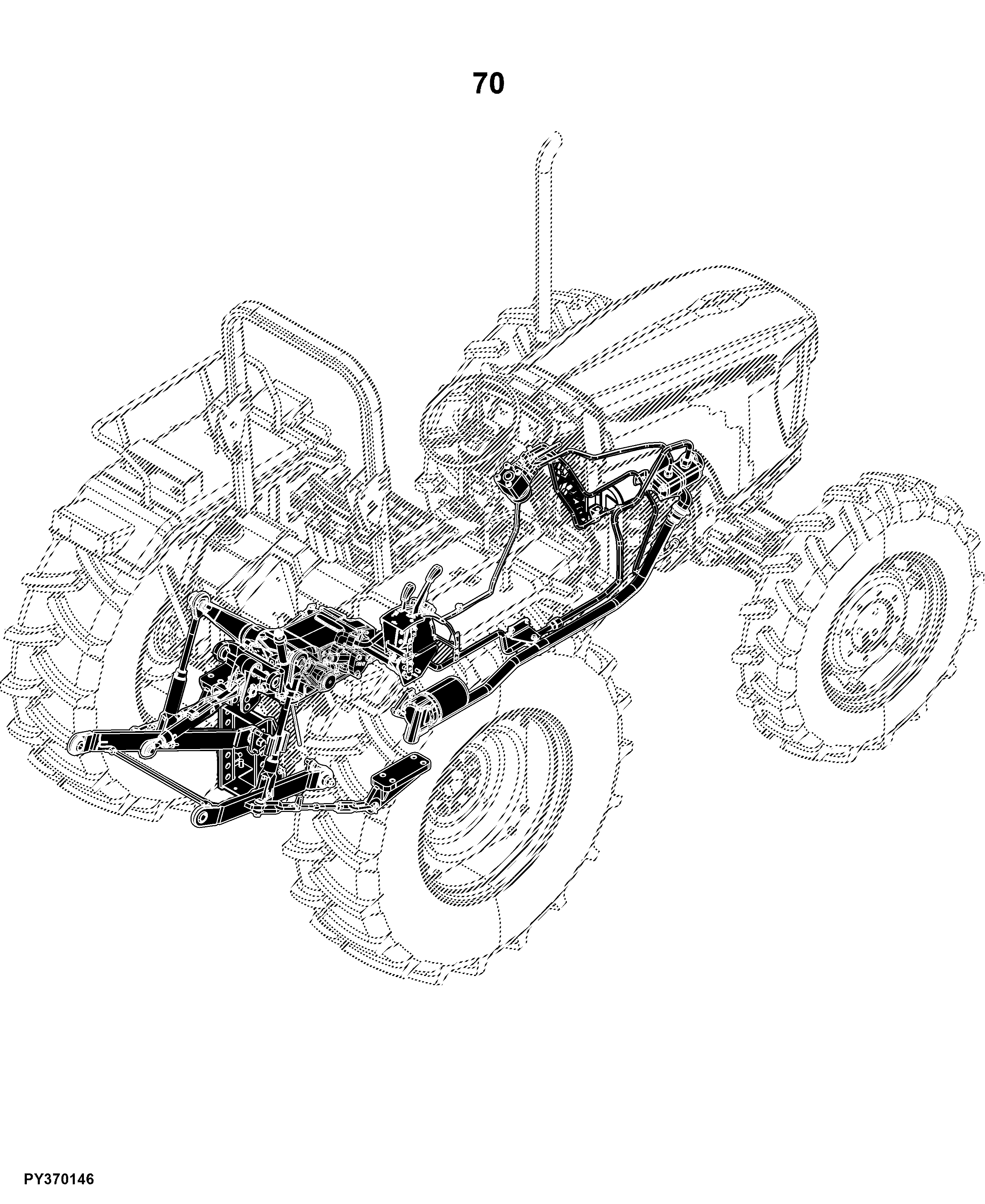 5405 Tractor (TREM IIIA Engine)(India Edition)