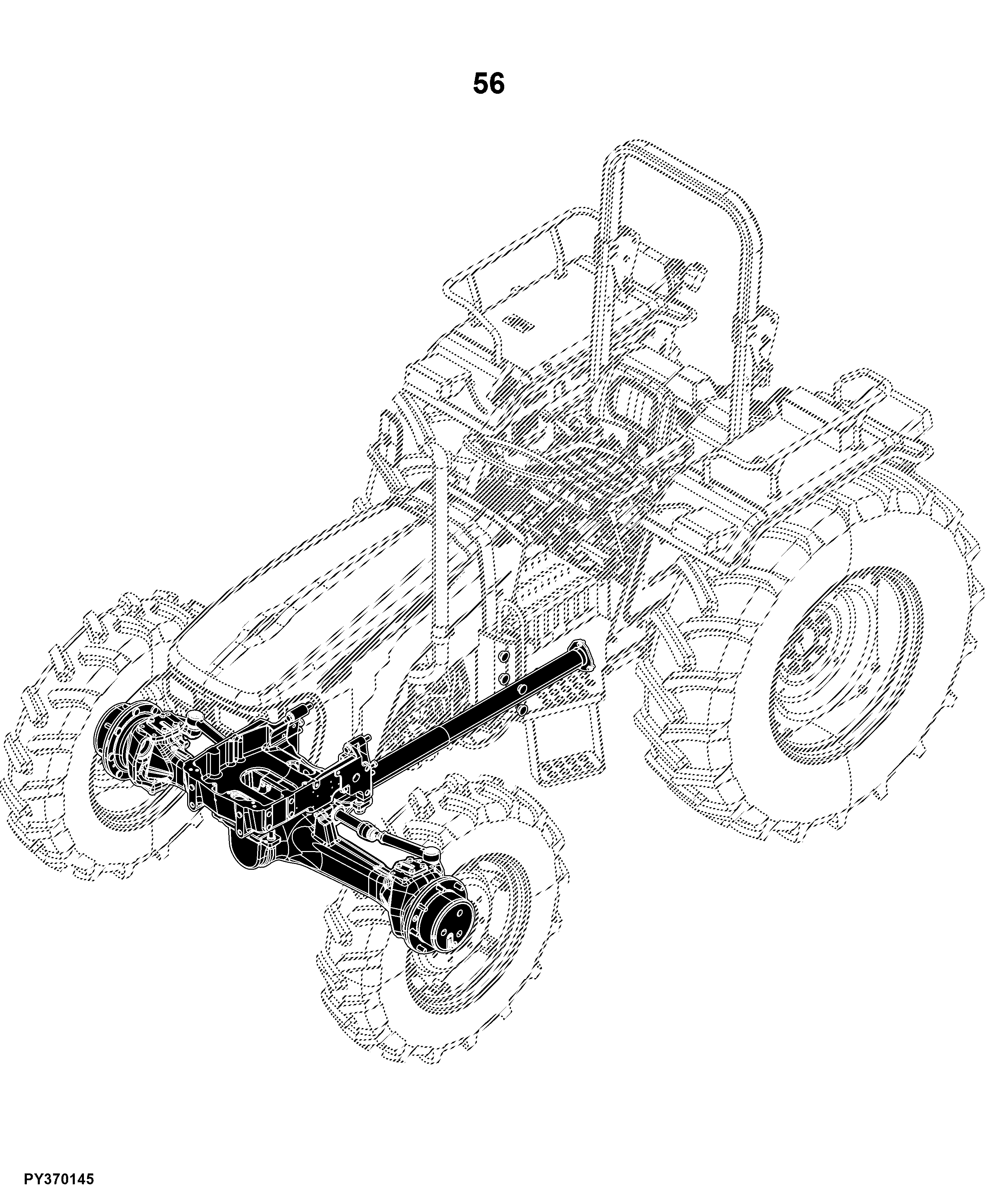 5405 Tractor (TREM IIIA Engine)(India Edition)