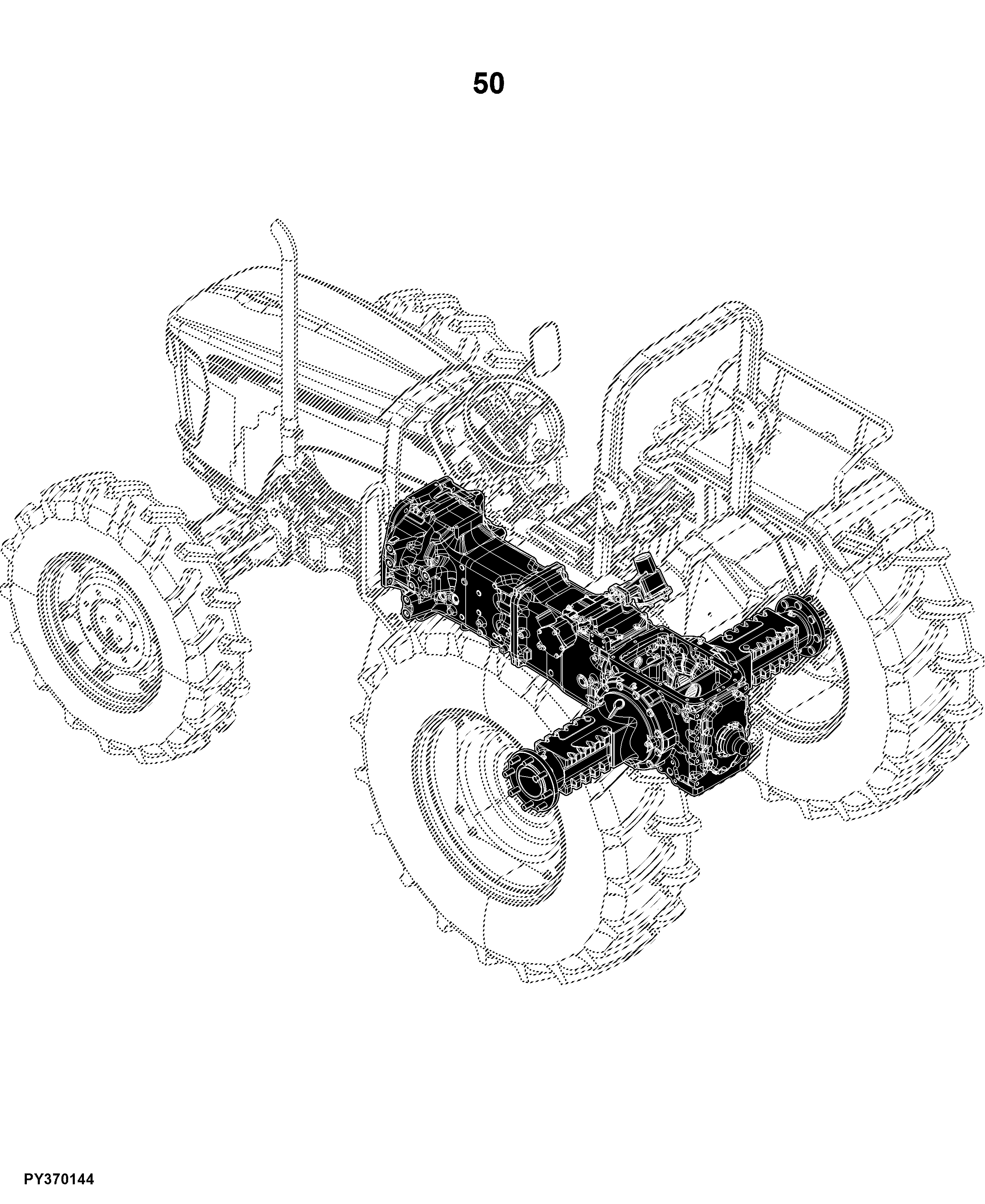 5405 Tractor (TREM IIIA Engine)(India Edition)