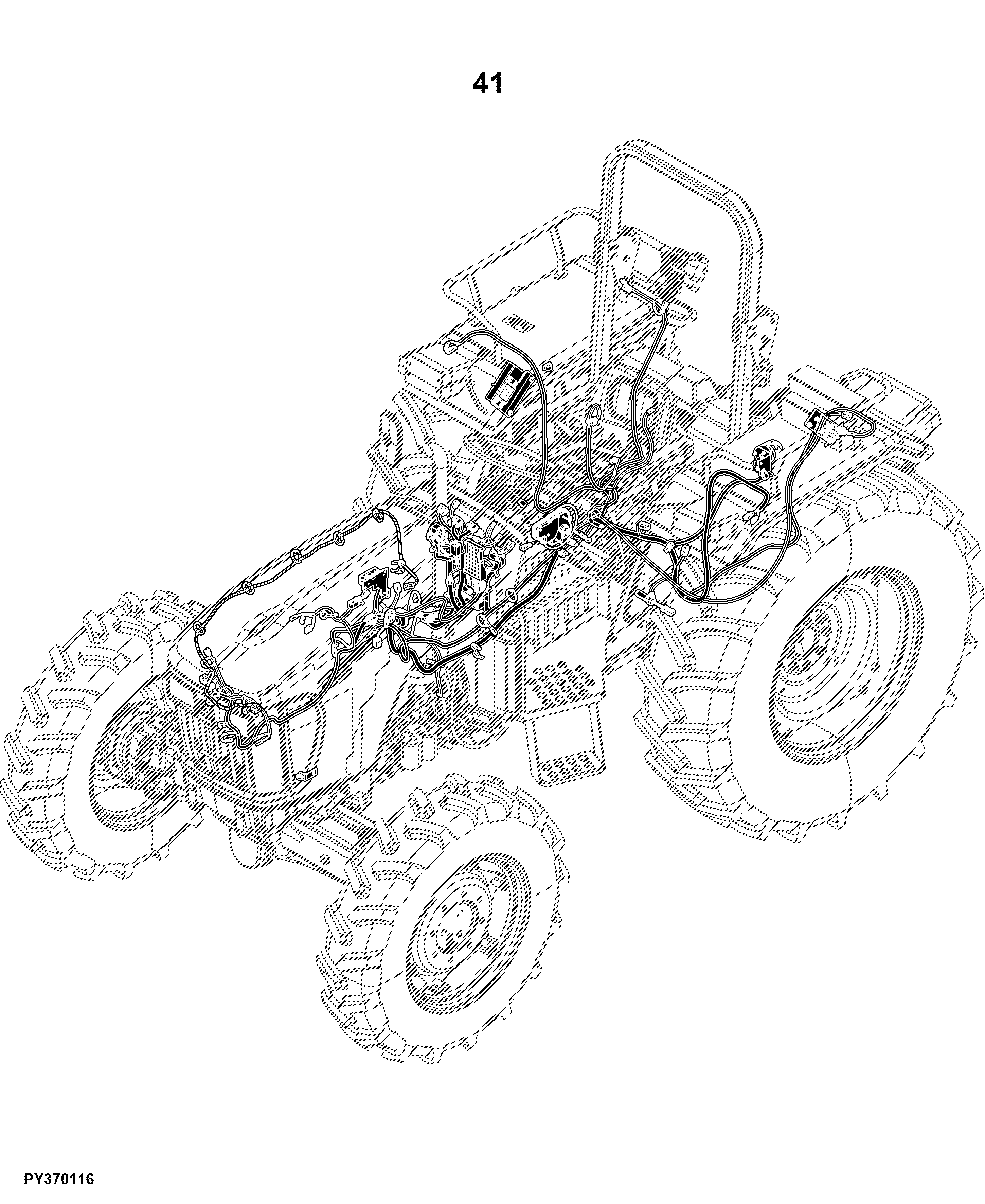 5405 Tractor (TREM IIIA Engine)(India Edition)