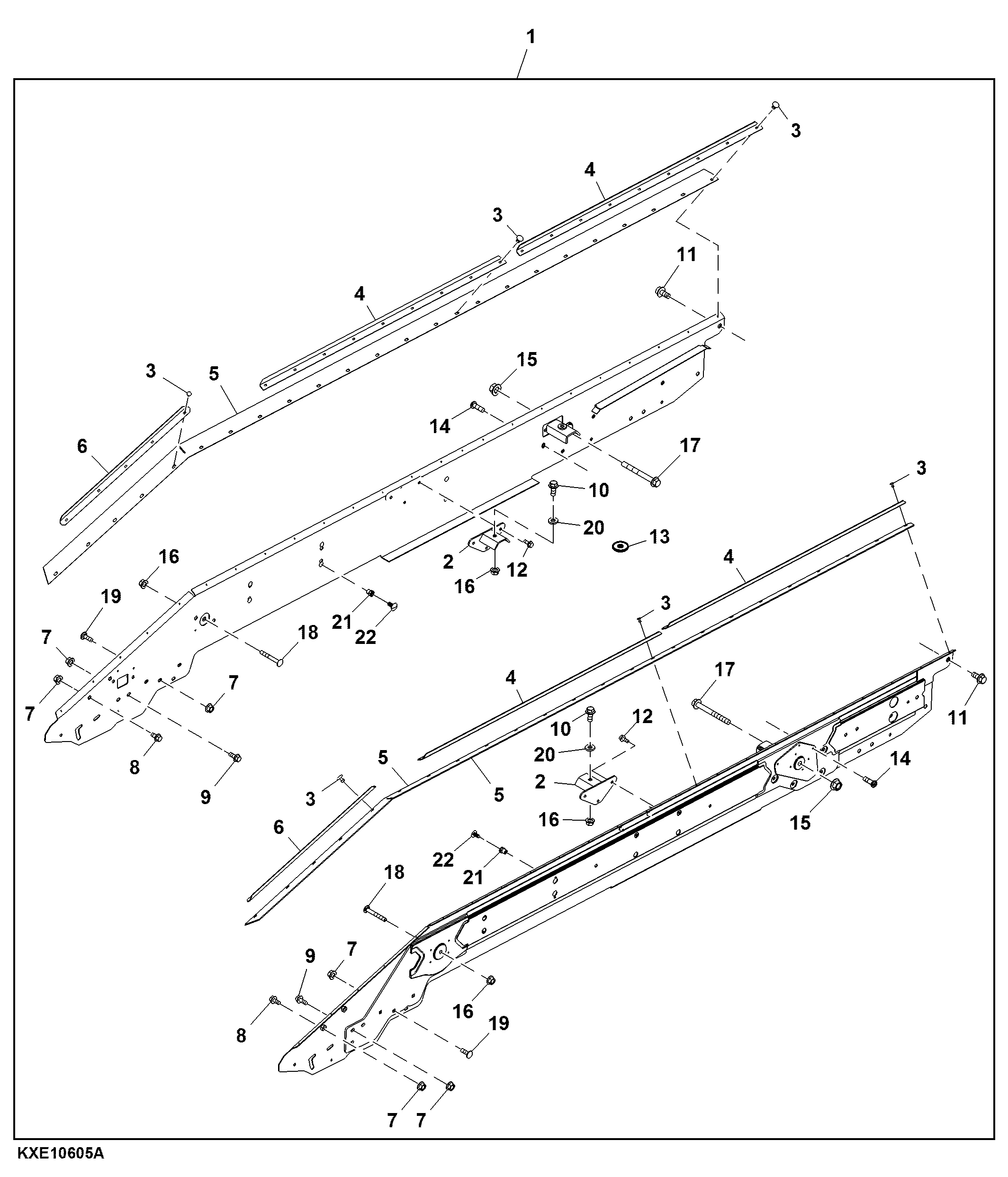 Shoe Kit Assembly, Chaffer Frame, Dyna-Flo™ 3