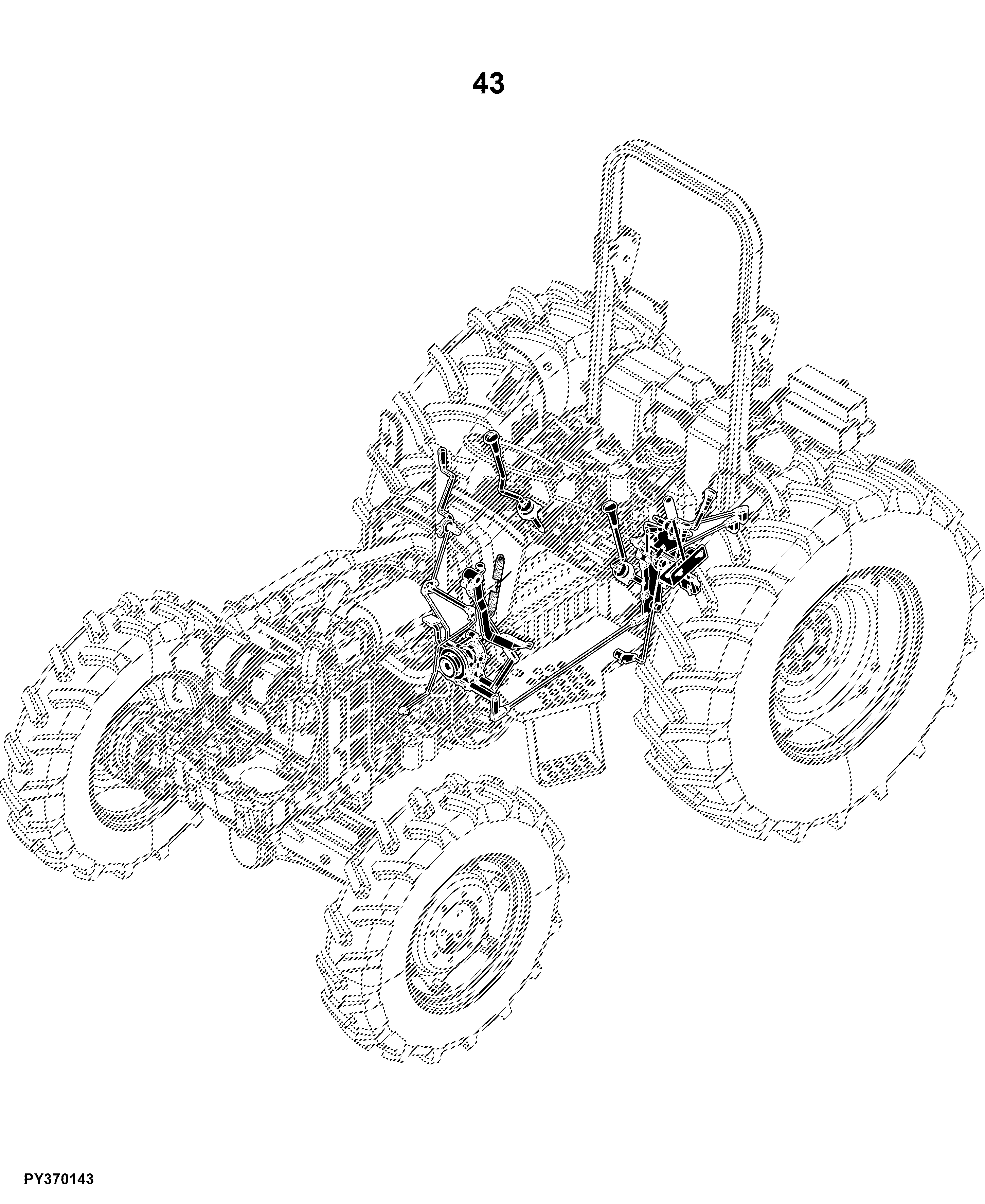 5405 Tractor (TREM IIIA Engine)(India Edition)
