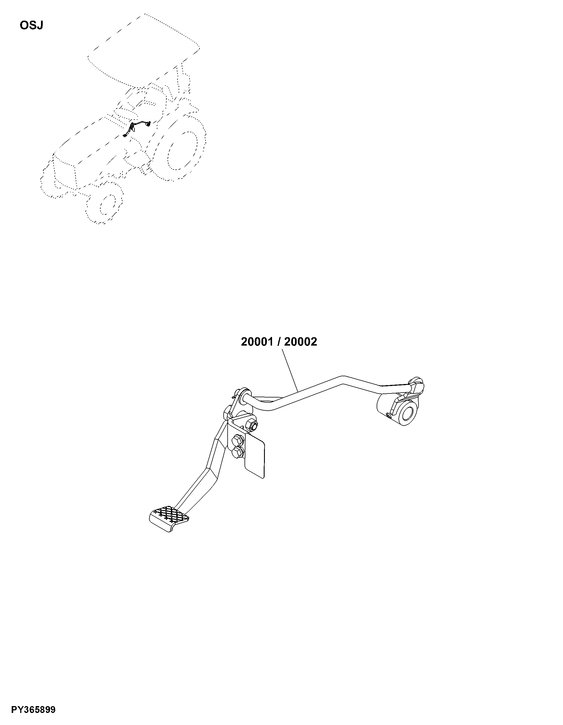 OSJ Rear Differential Lock Controls