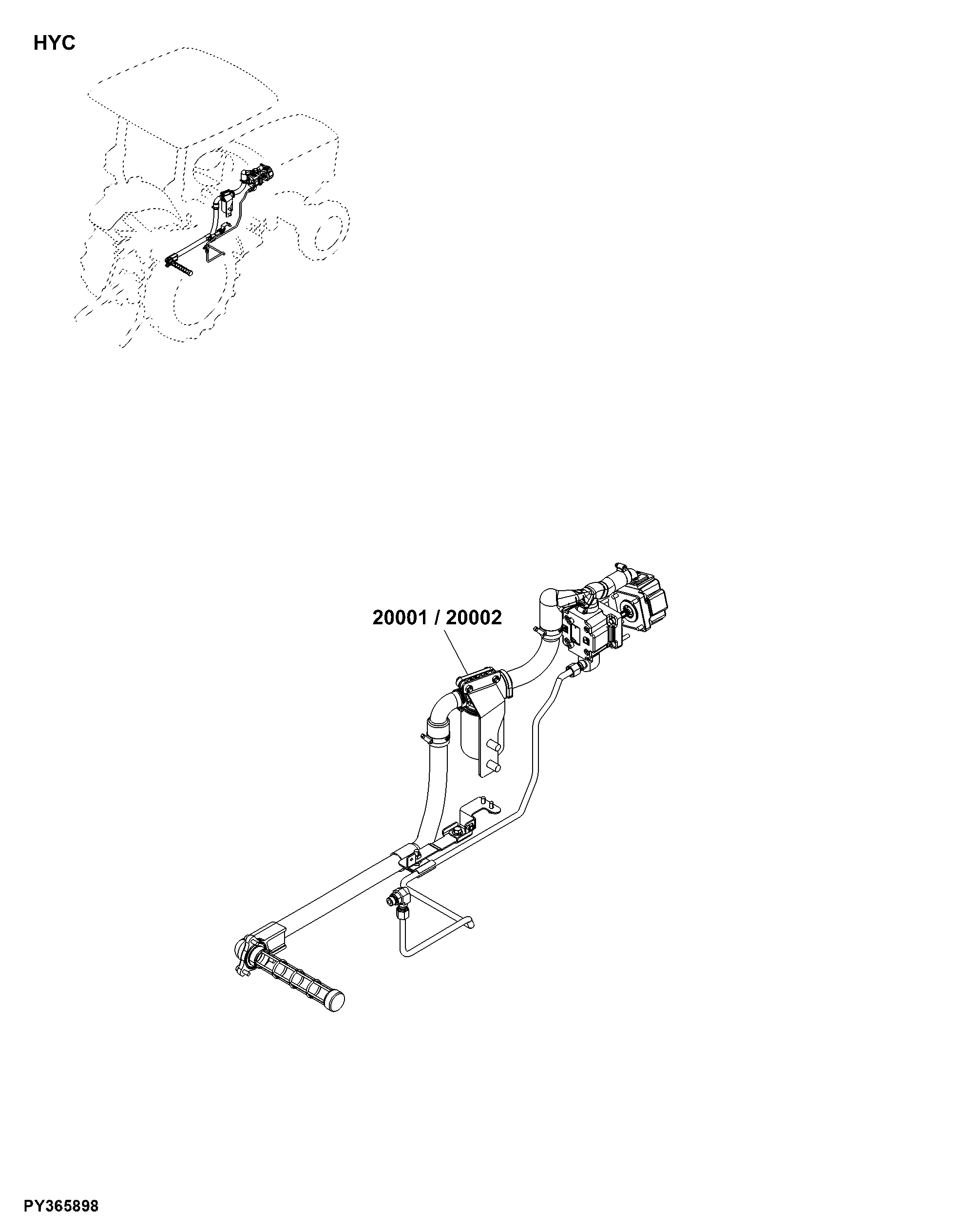 HYC Hydraulics Pump Assembly