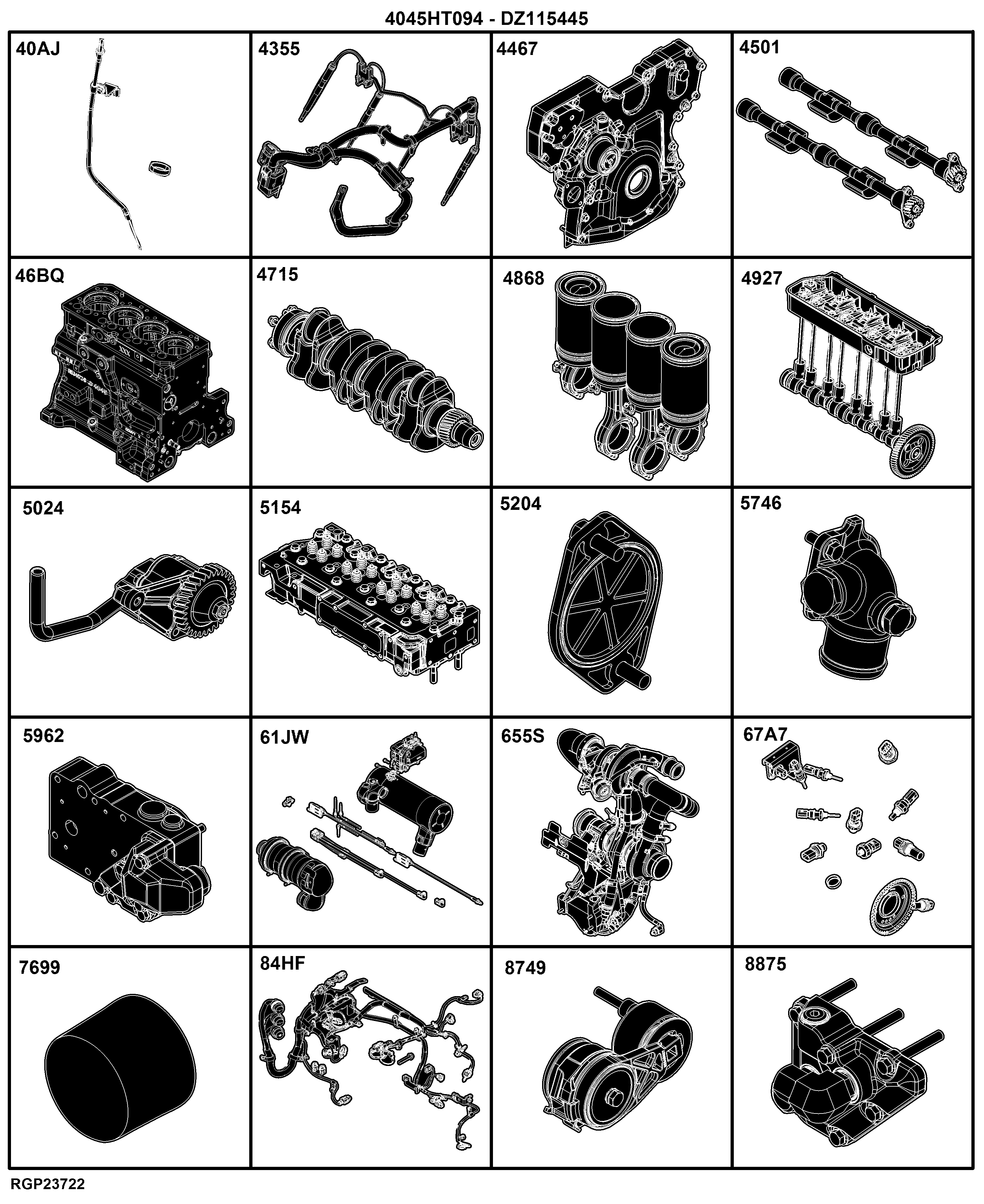 04C Engine 4045HT094-DZ115445