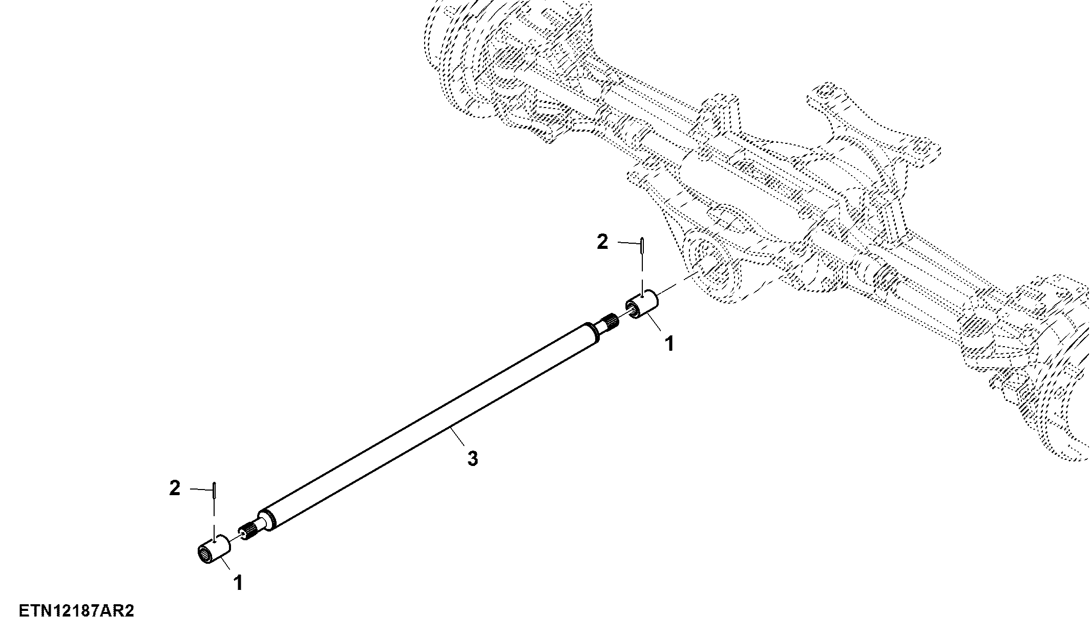 MFWD Drive Shaft