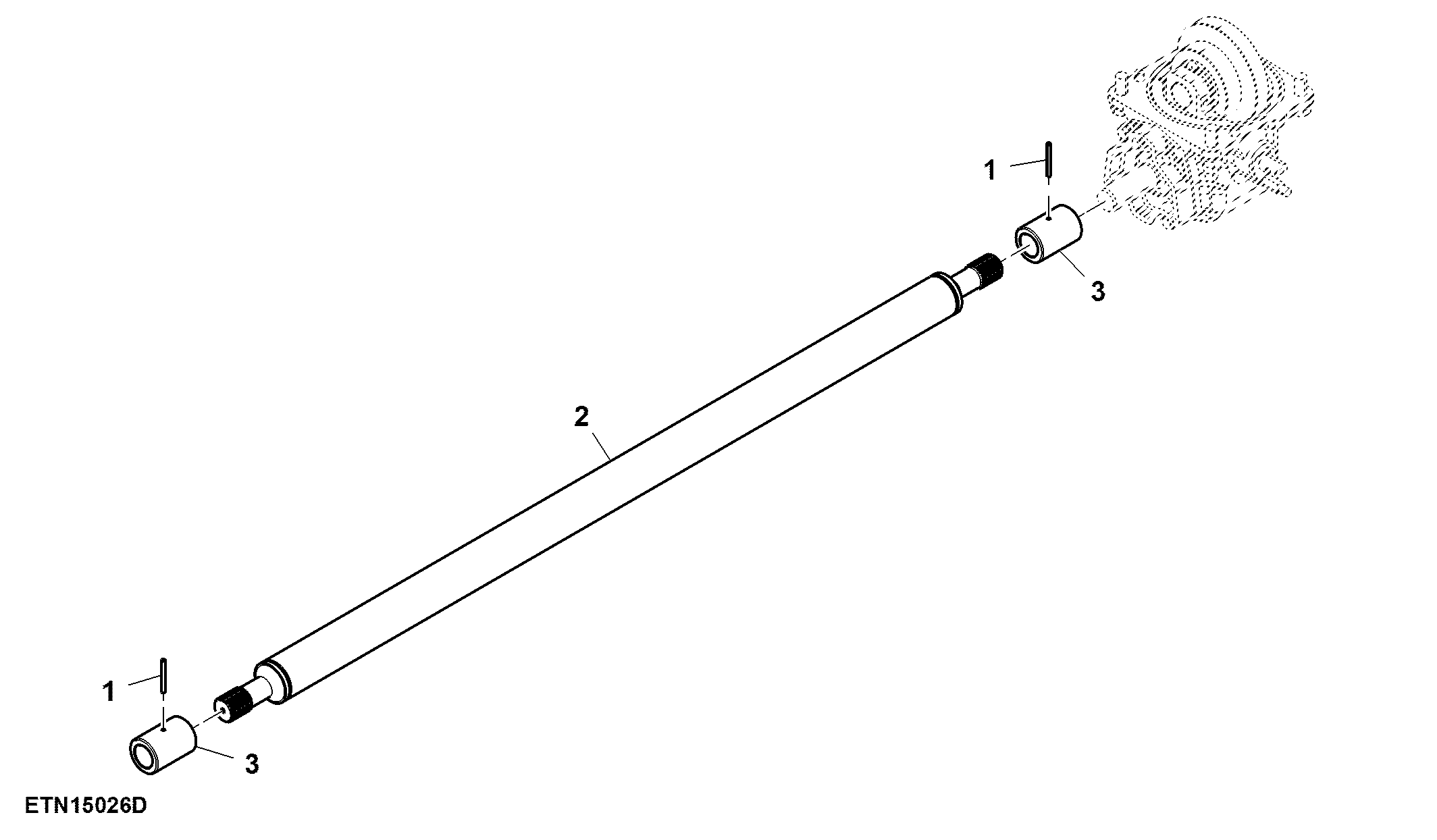 Drive Shaft, MFWD