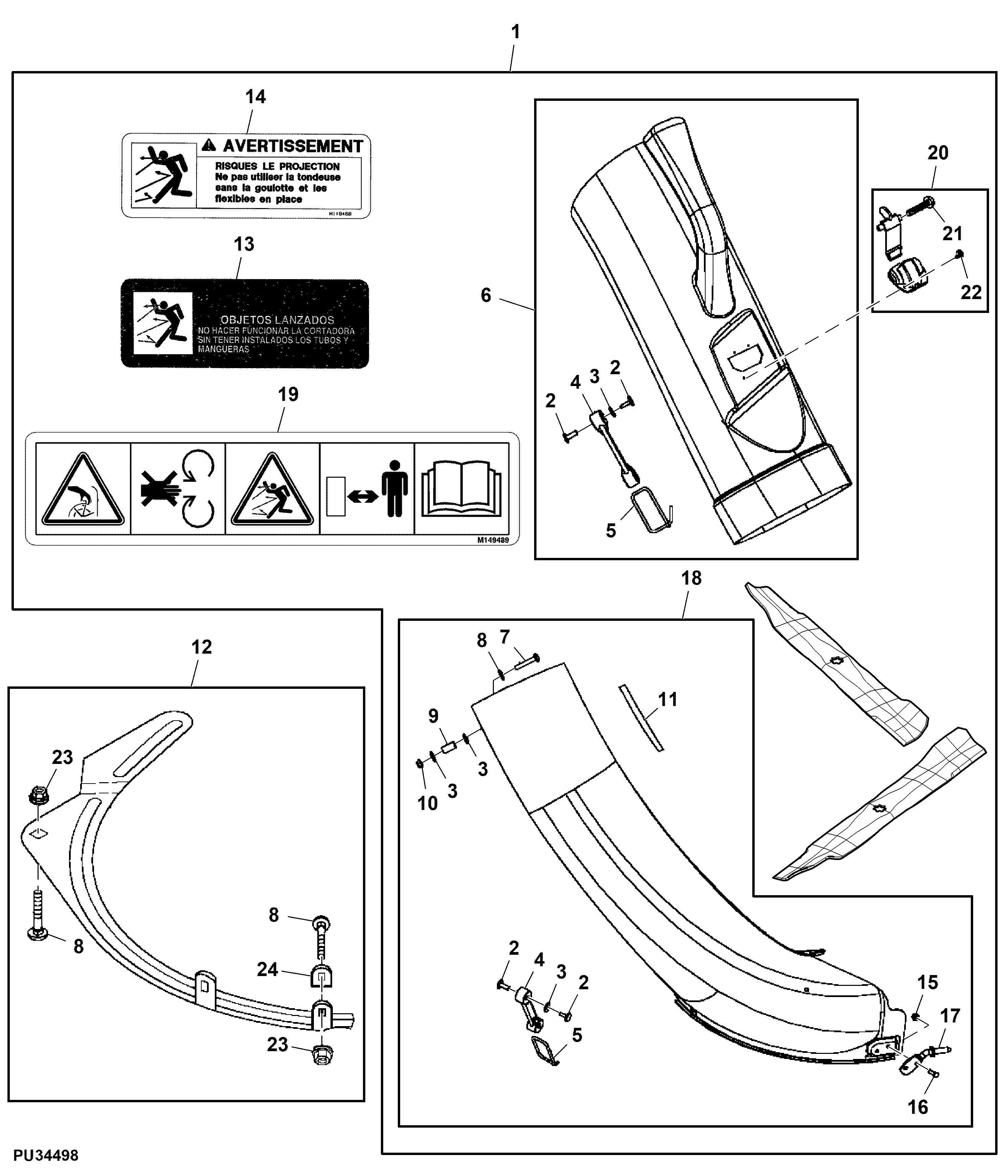Lower Chute (For Canada and USA) (085001 - )