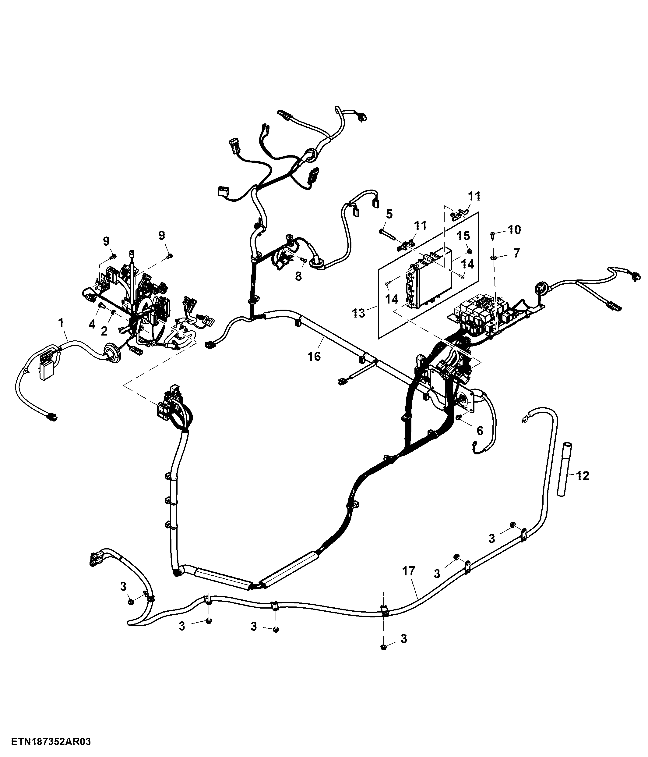 Mounting Components, Wiring Harness, W/ PowrReverser™