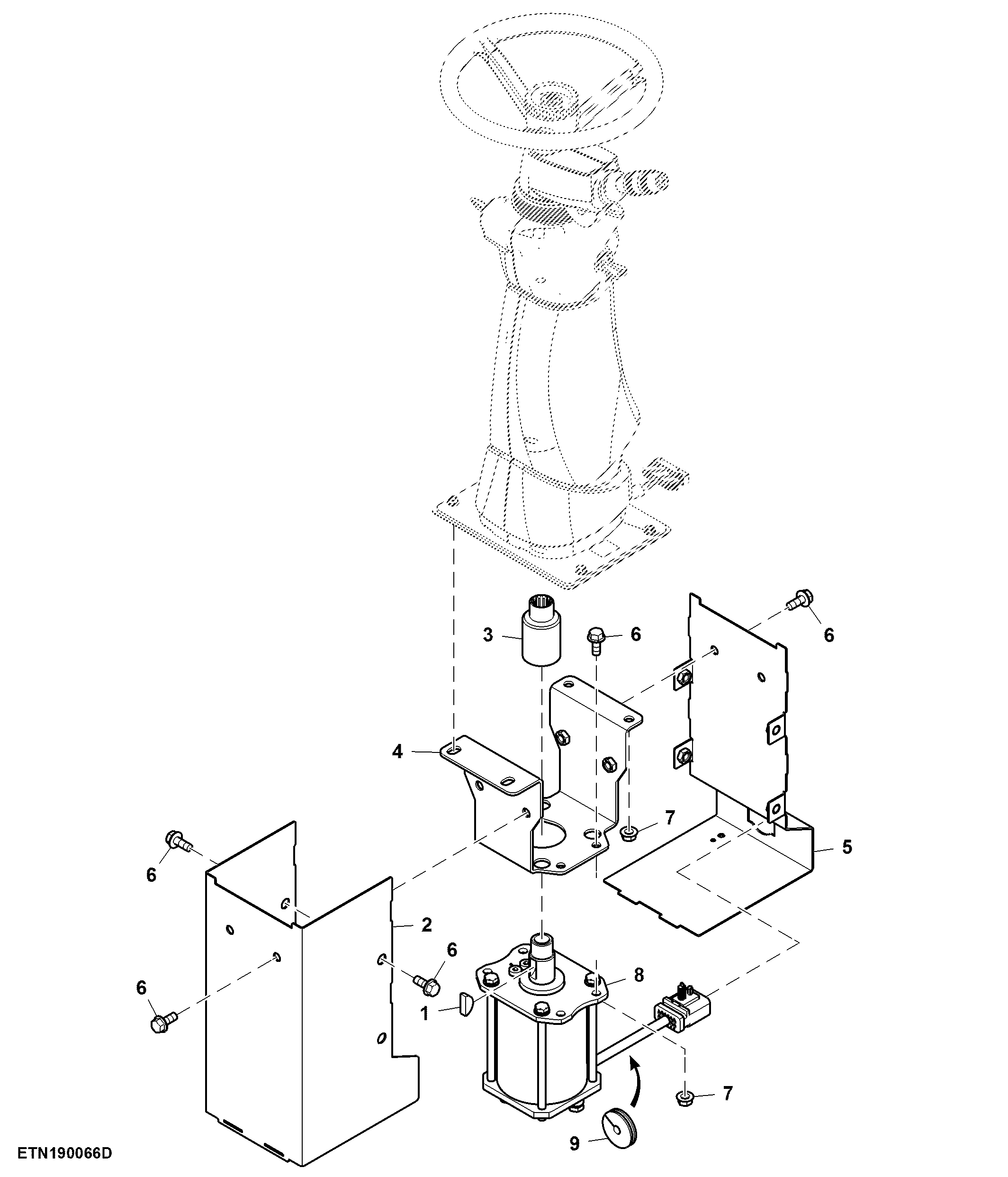 Steering Controller and Mounting (190003 - )