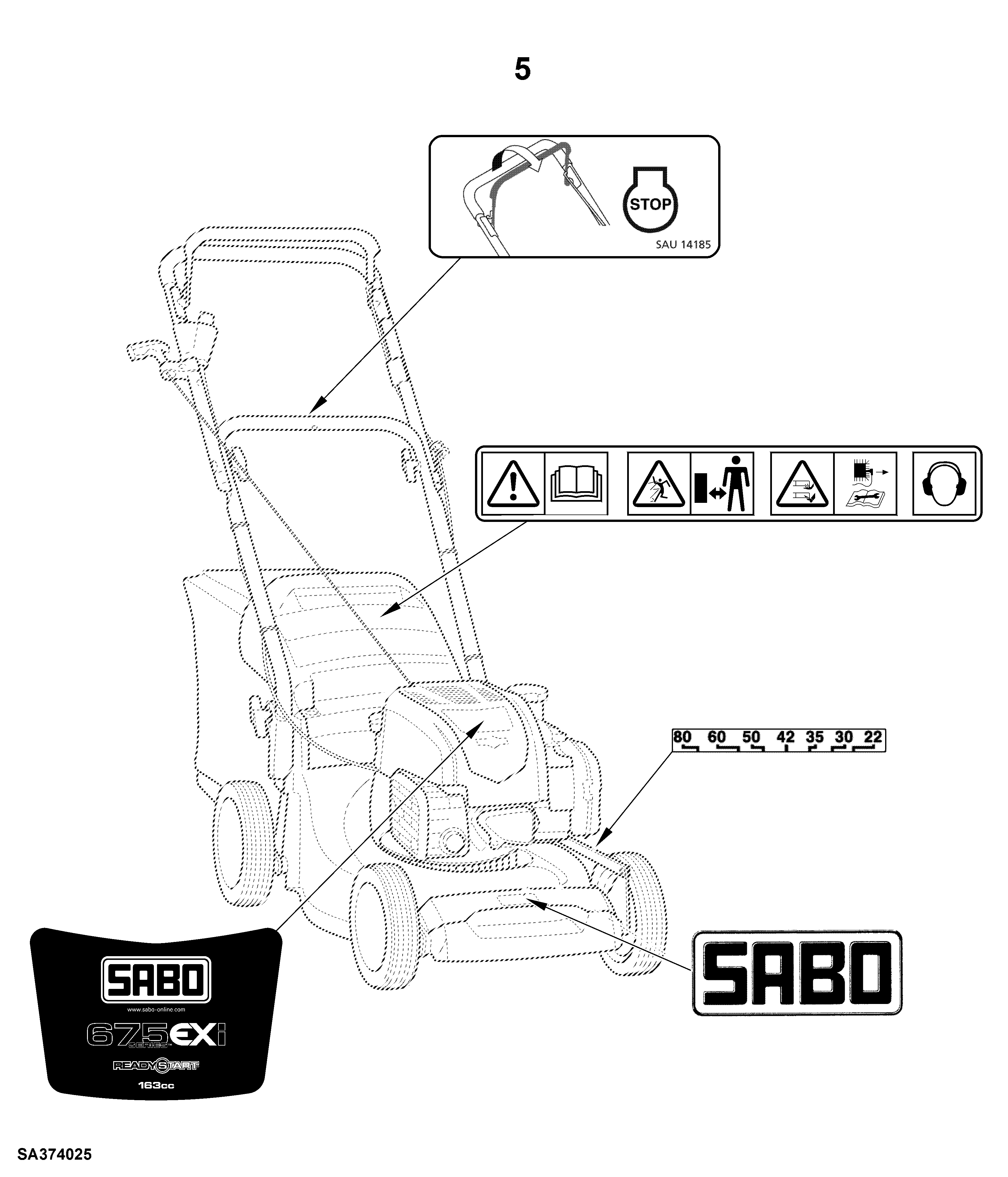 20 43-COMPACT E (SA201119) Walk-Behind Mower
