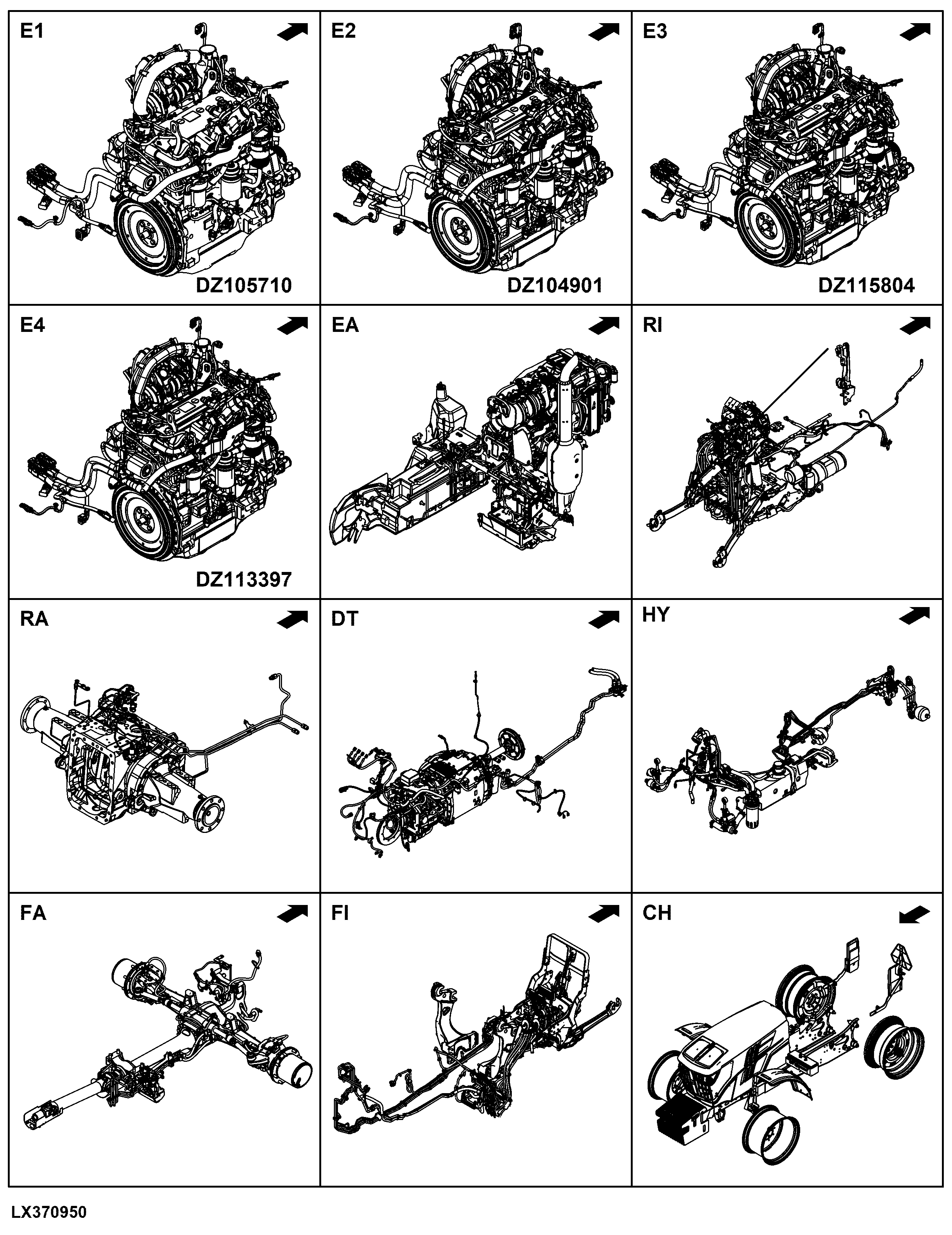 6110R Tractor (Europe Edition, Engine SN: 4045UXXXXXX)(Final Tier 4)(MY18- )
