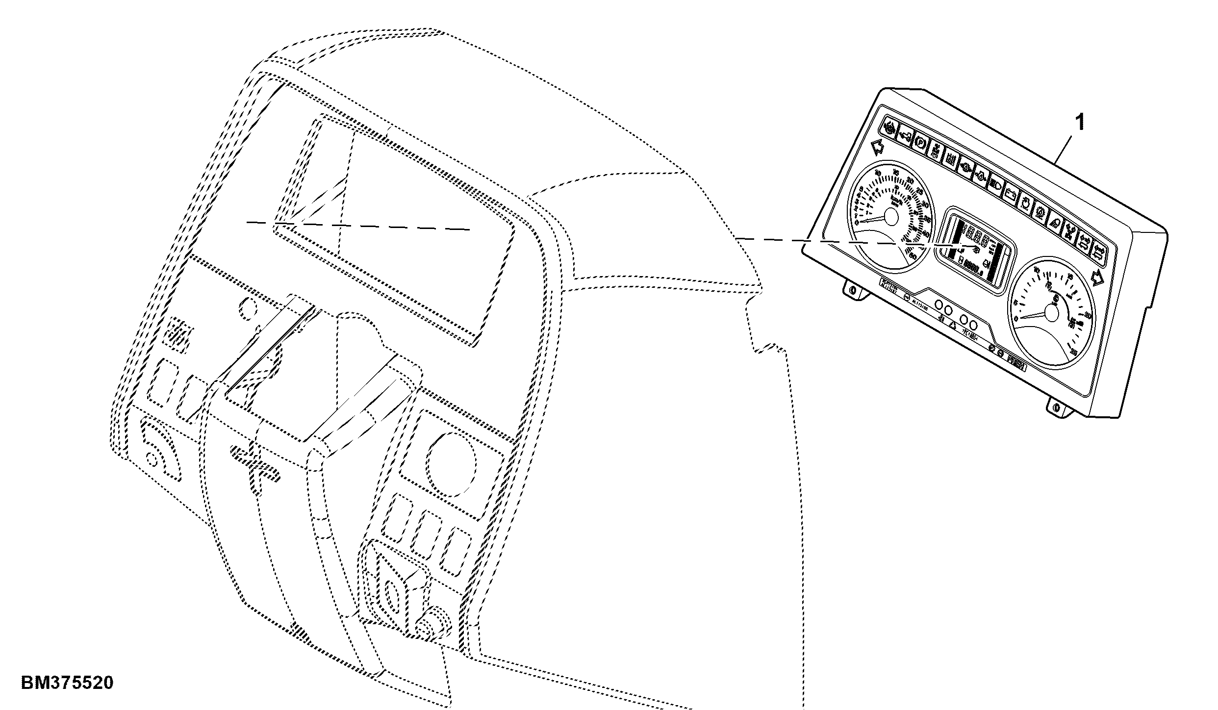 Instrument Cluster, Standard