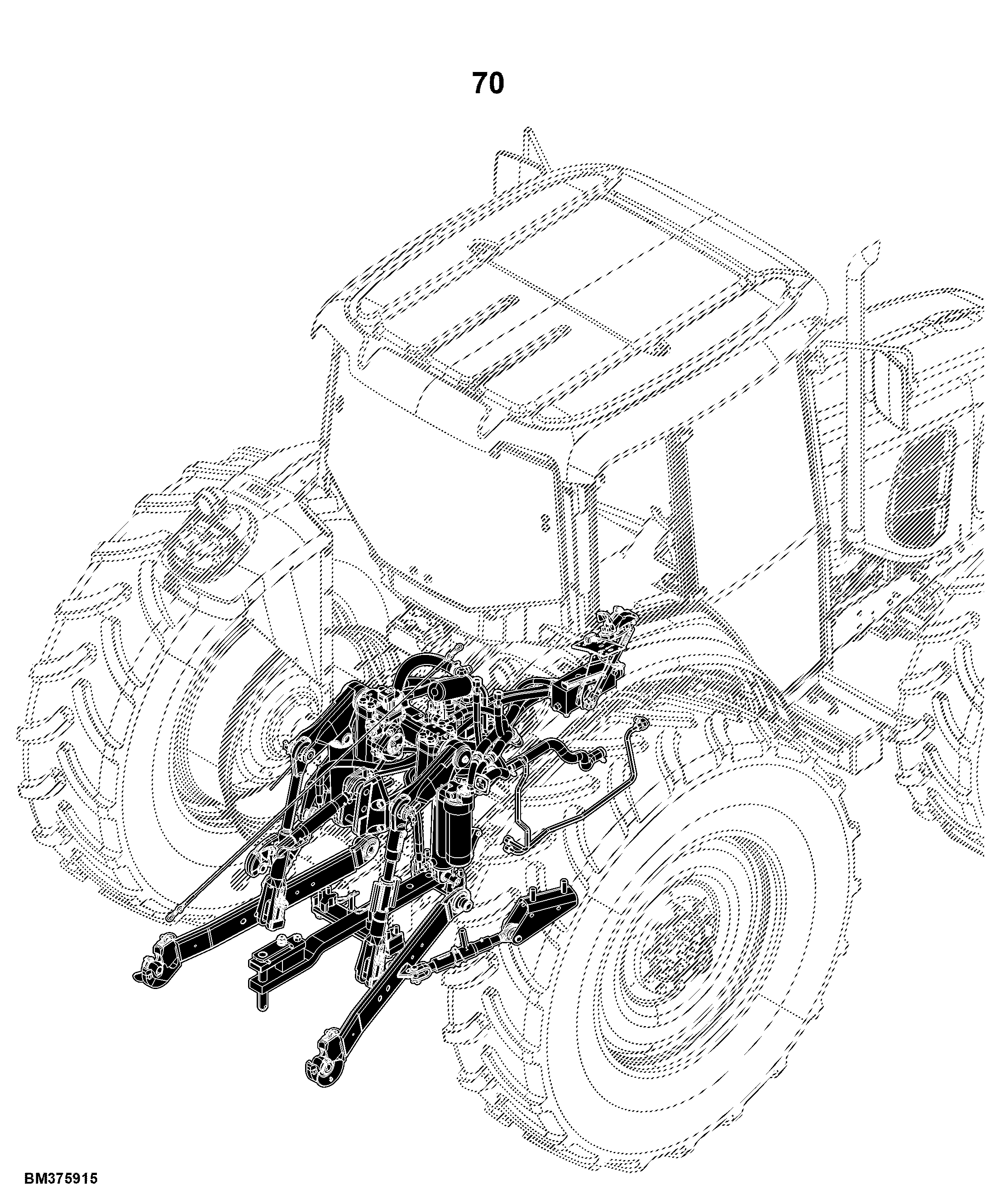 6100J Tractor (S.N. 002167- )(South America Edition)