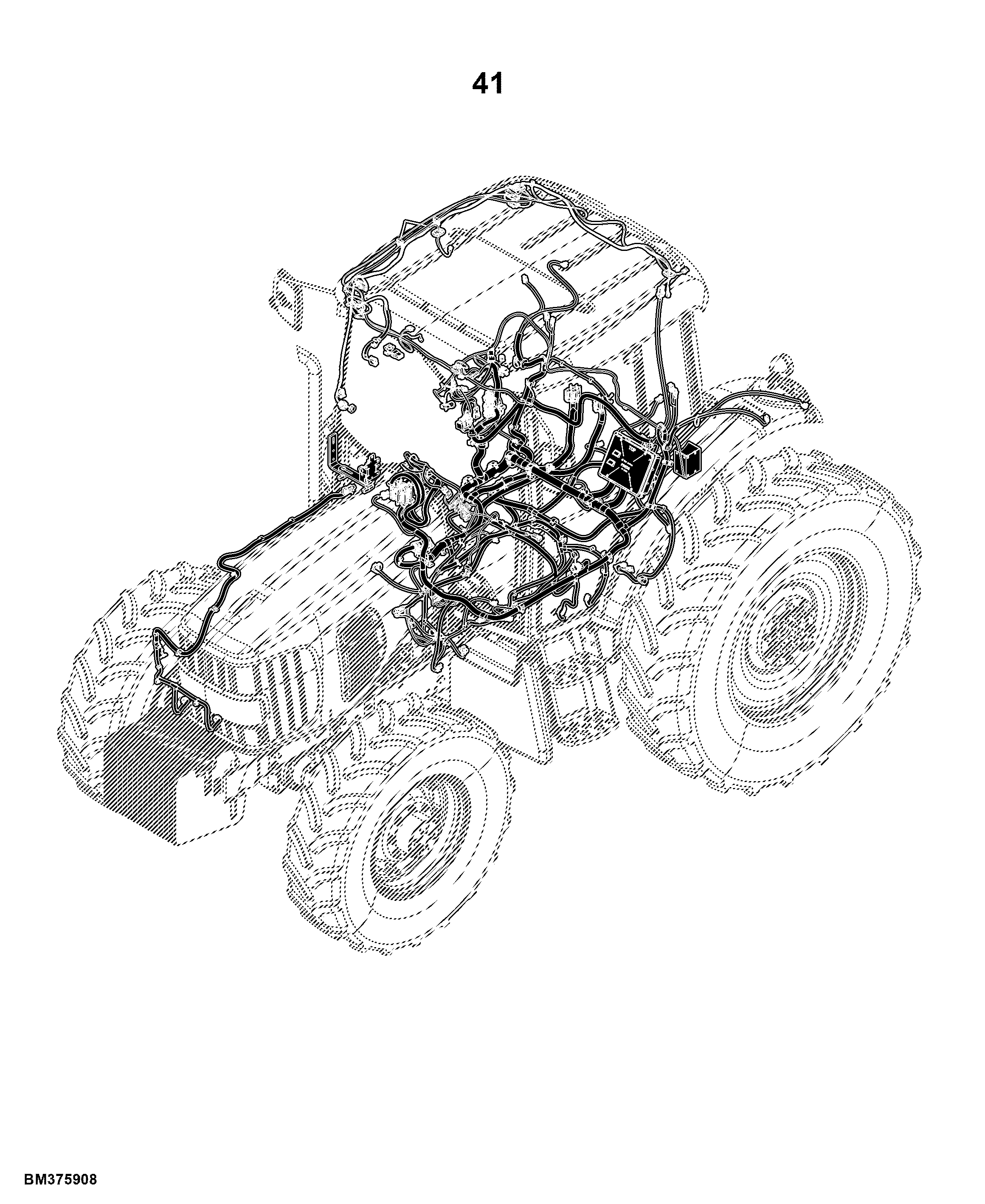 6100J Tractor (S.N. 002167- )(South America Edition)