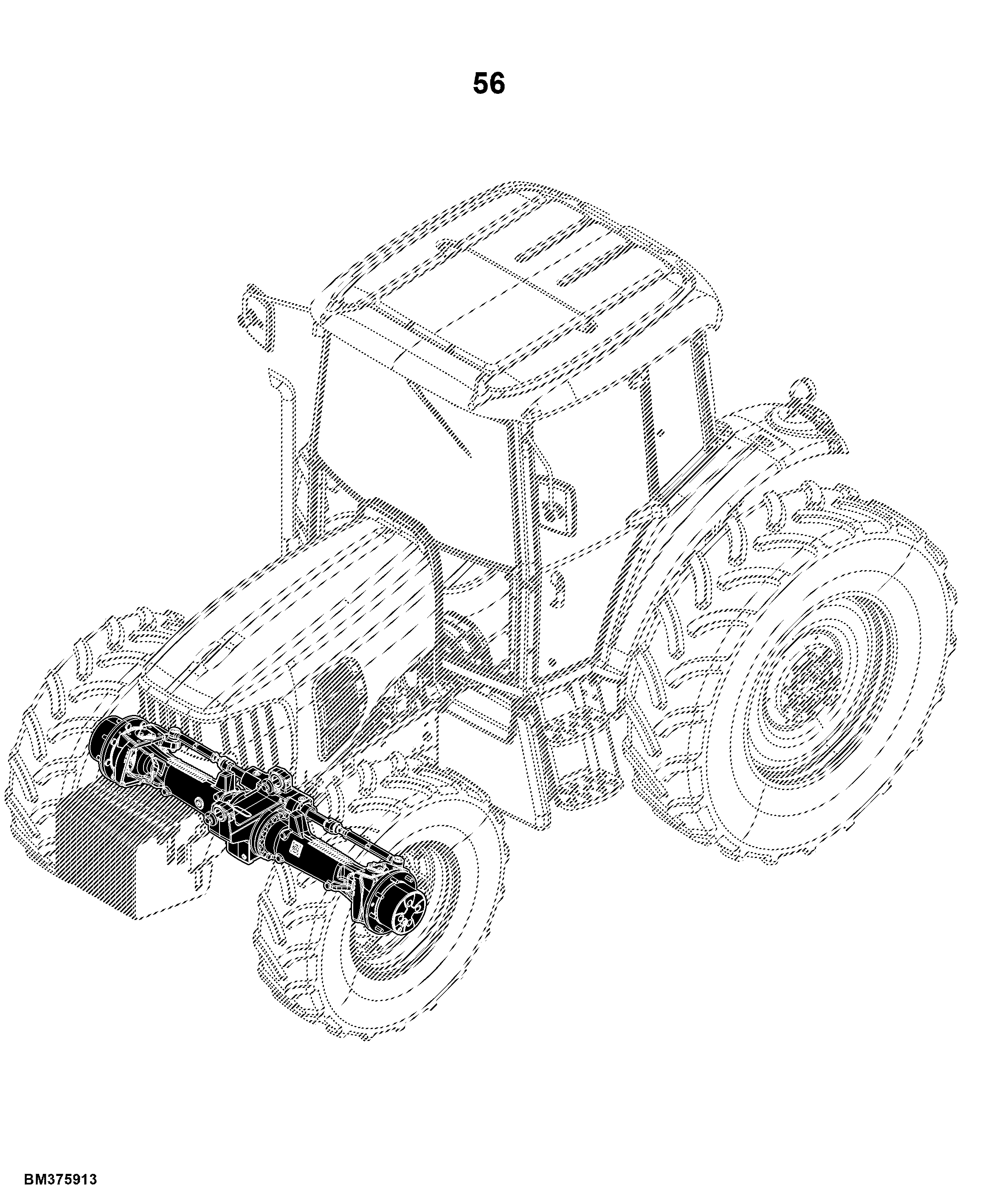 6100J Tractor (S.N. 002167- )(South America Edition)