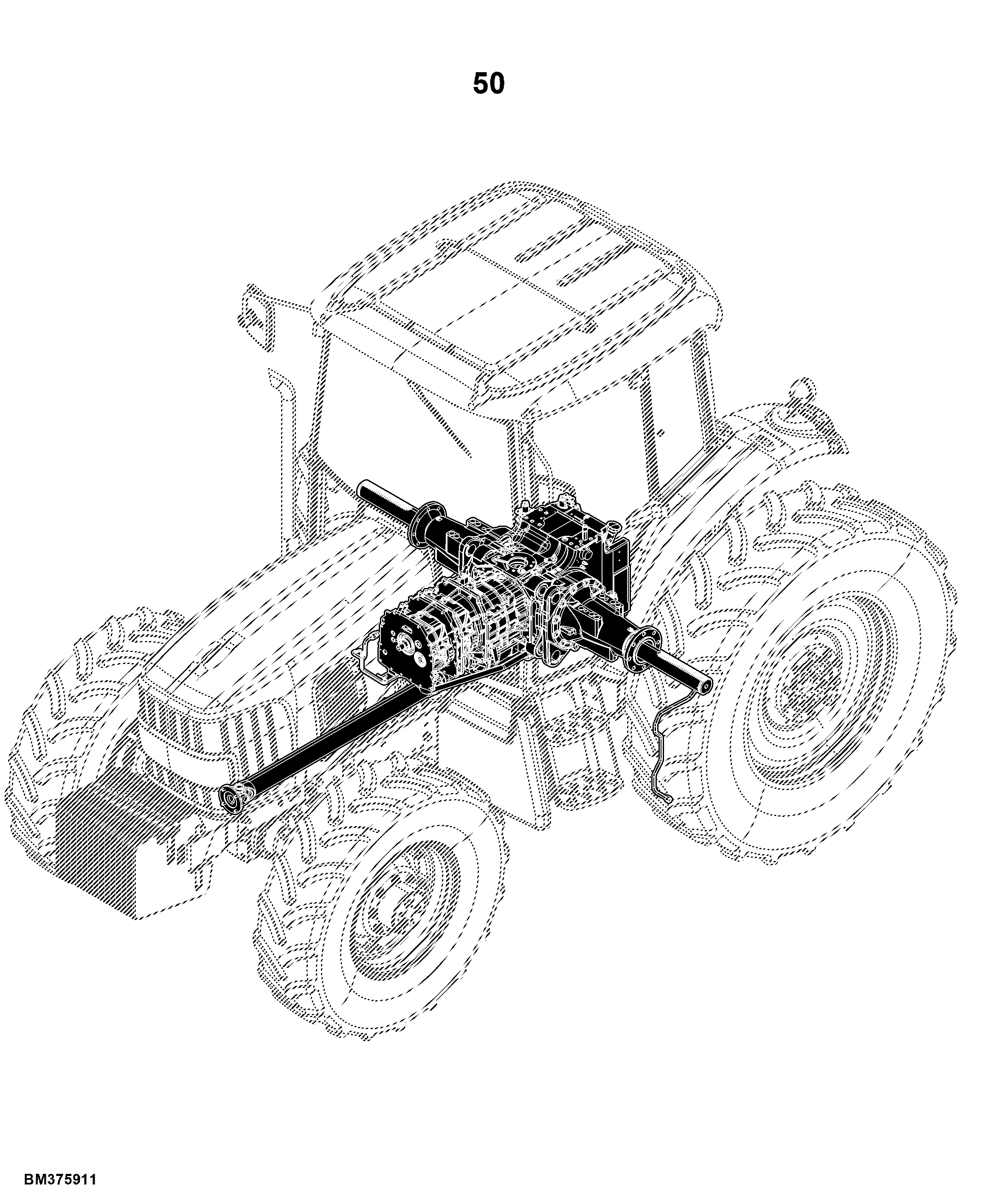 6100J Tractor (S.N. 002167- )(South America Edition)