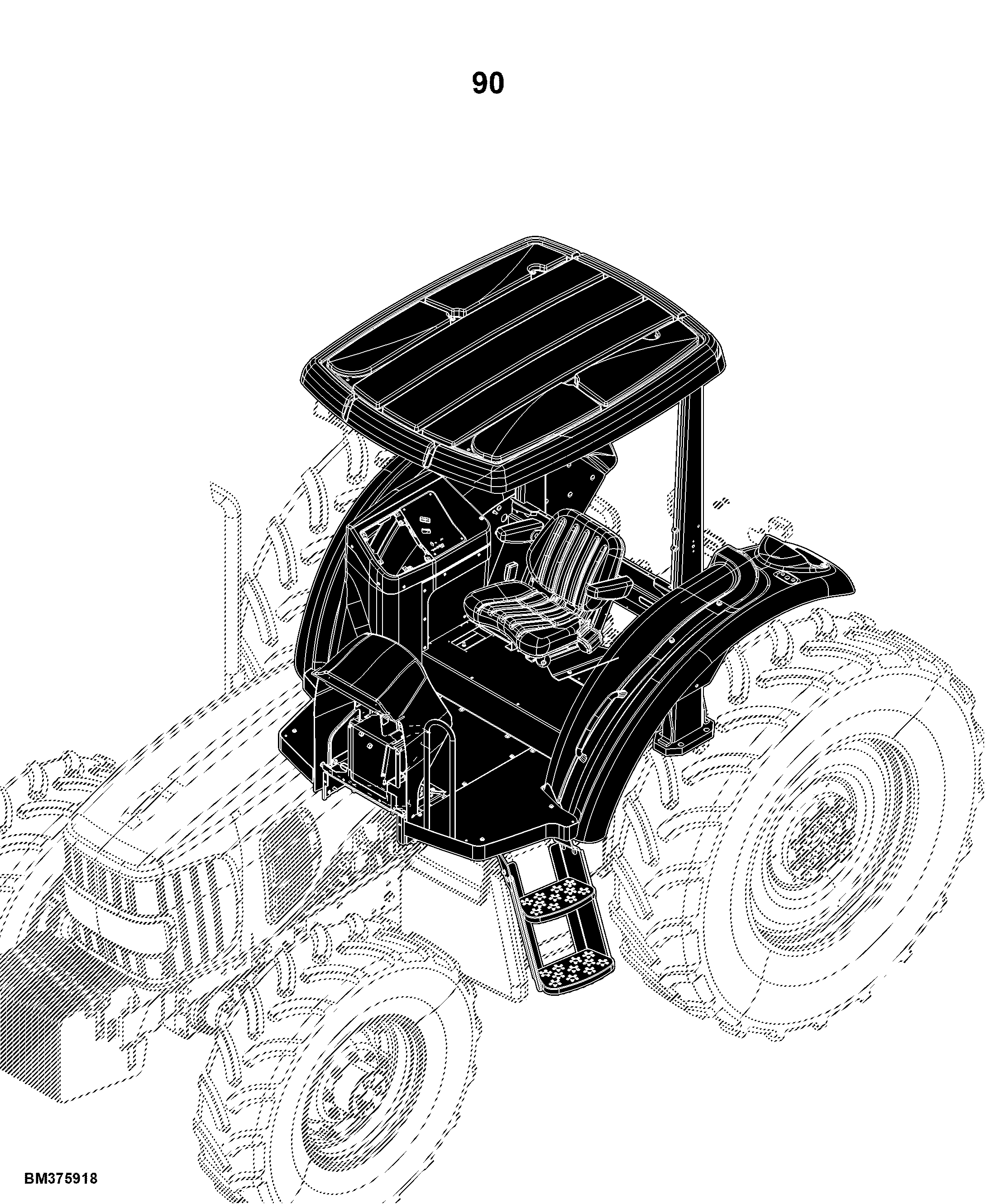 6100J Tractor (S.N. 002167- )(South America Edition)