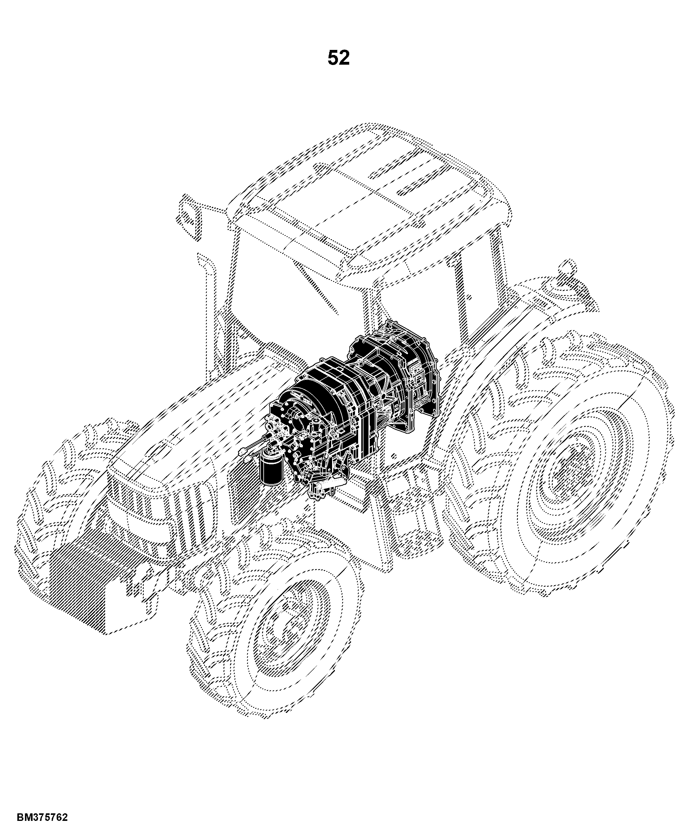 6100J Tractor (S.N. 002167- )(South America Edition)