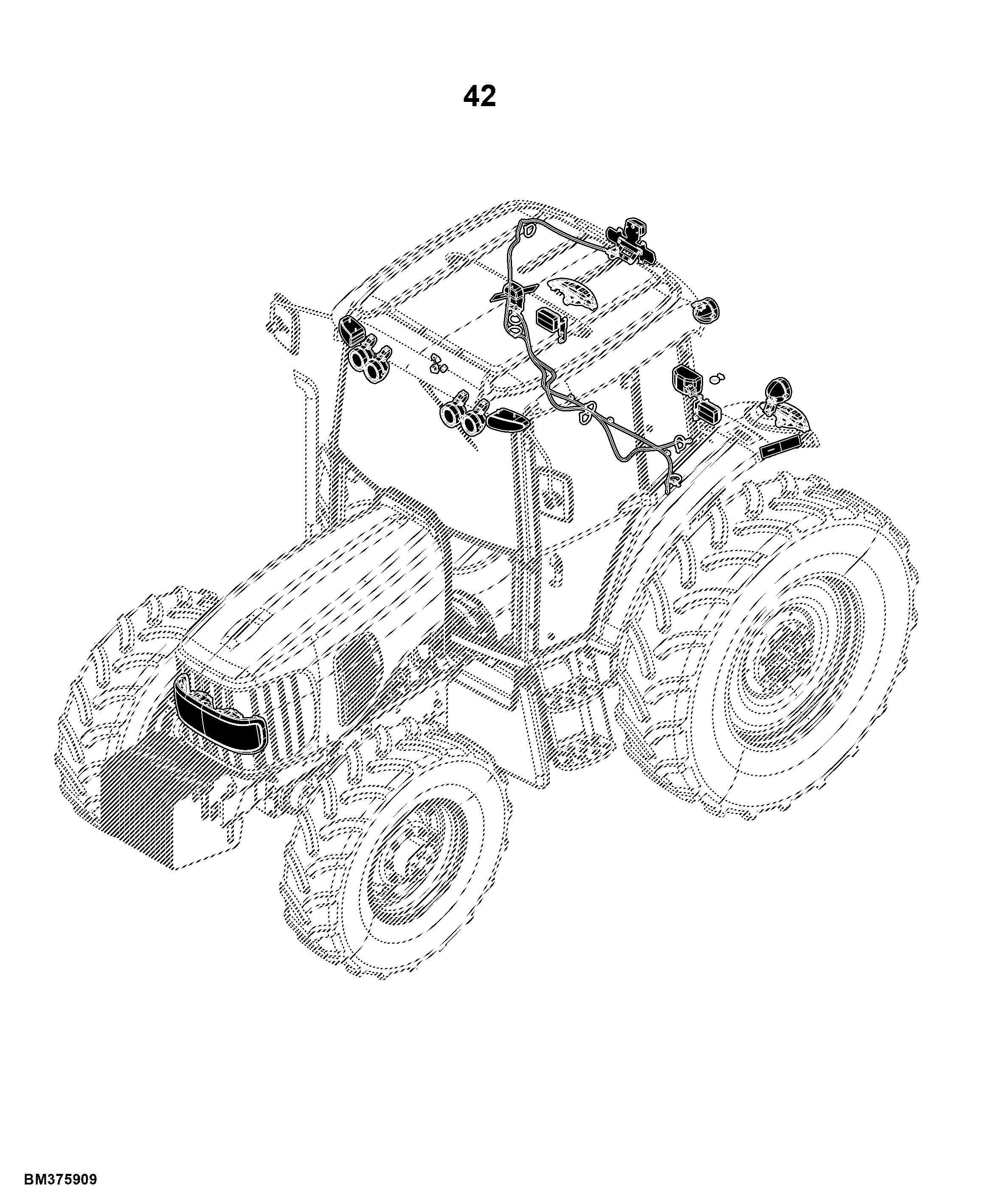 6100J Tractor (S.N. 002167- )(South America Edition)