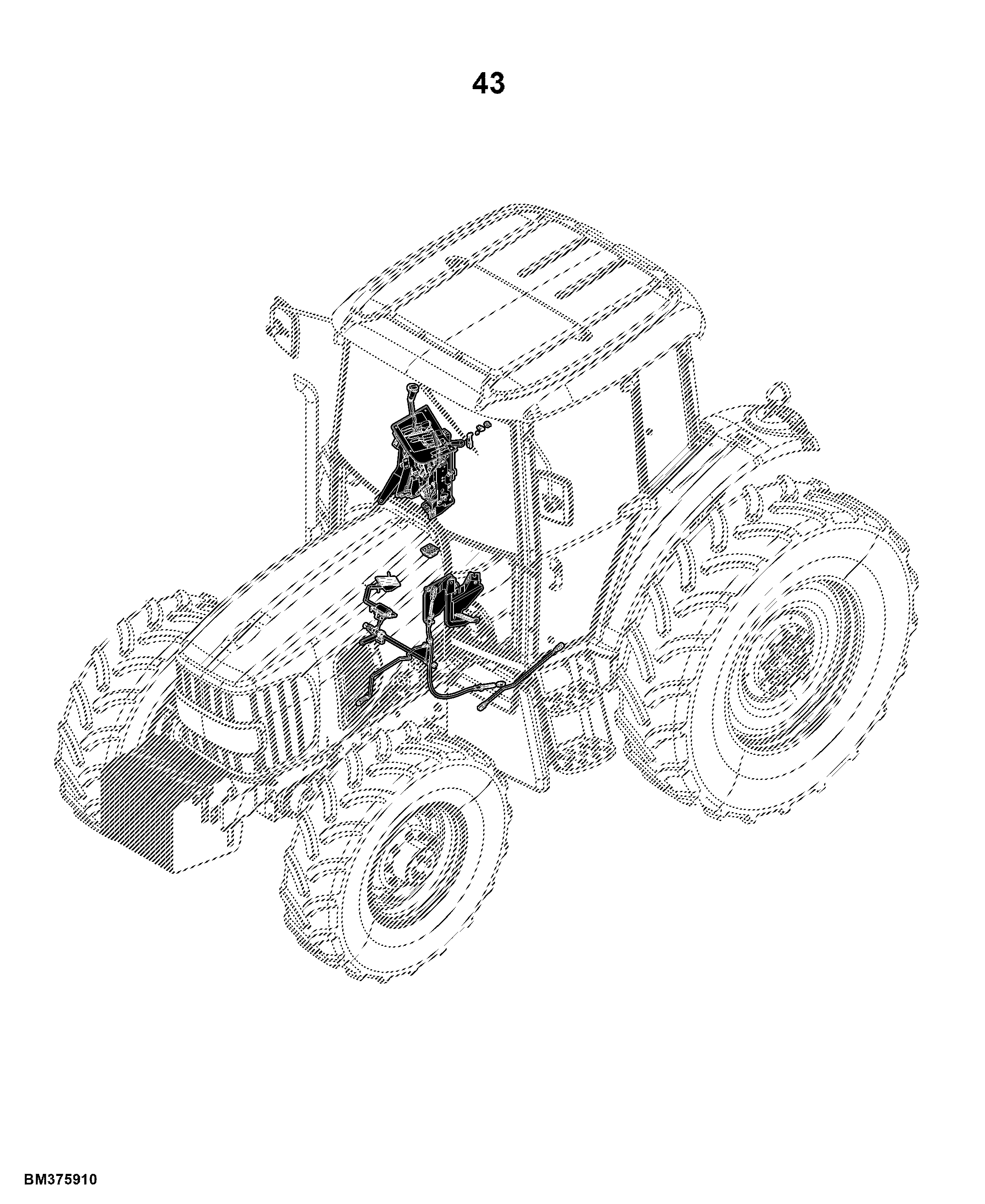 6100J Tractor (S.N. 002167- )(South America Edition)