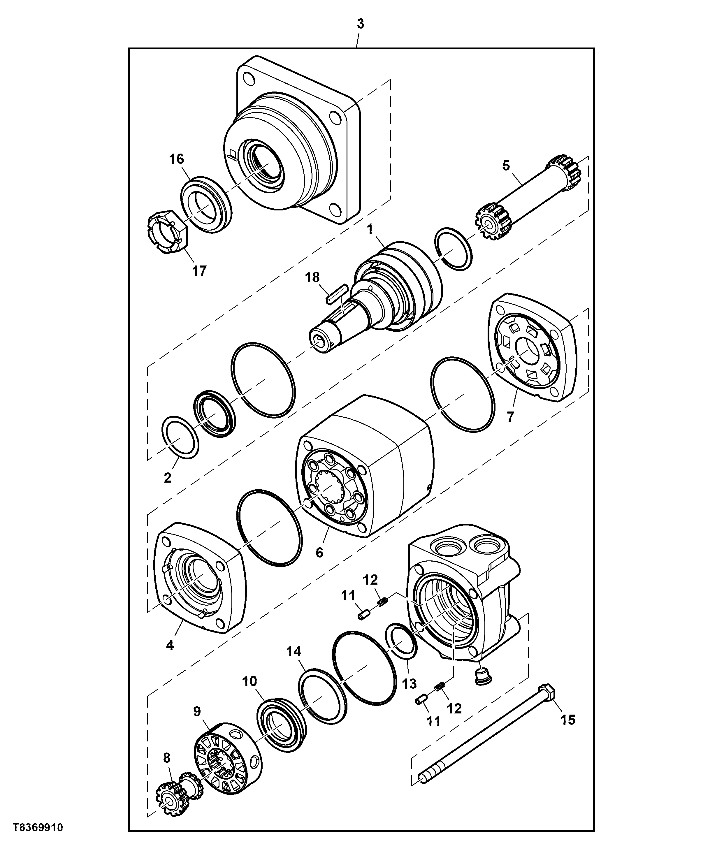 Elevator Drive Motor Components, Standard and Variable (190004 - )