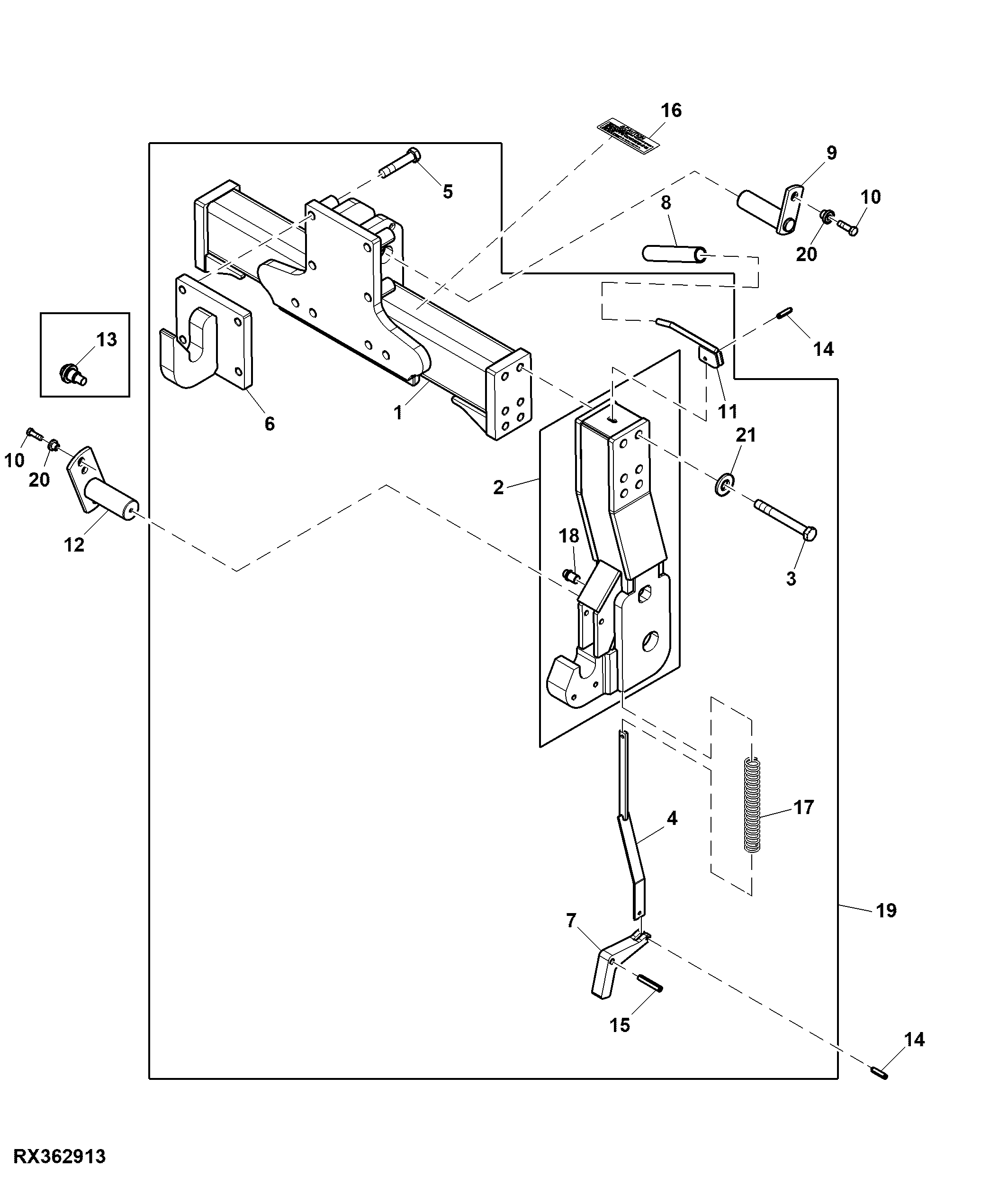 Implement Quick Coupler (Category 3, 4, 4N)