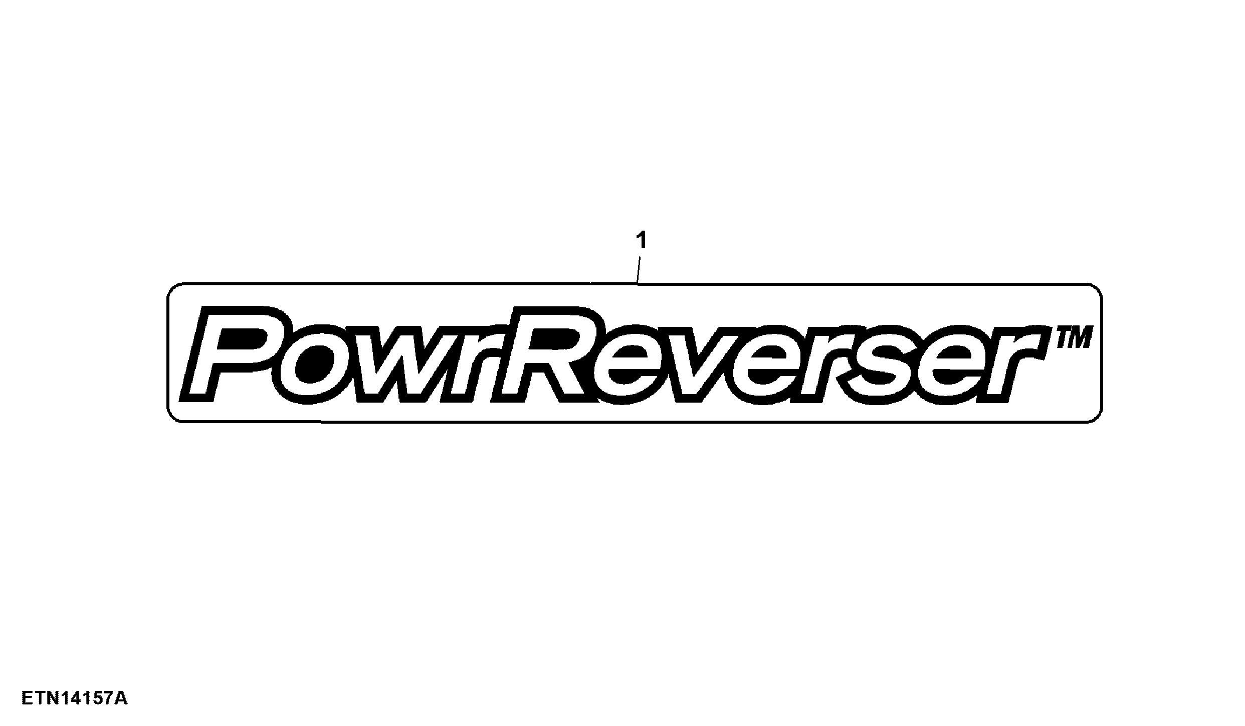 Decal, PowrReverser™ (For Russia)