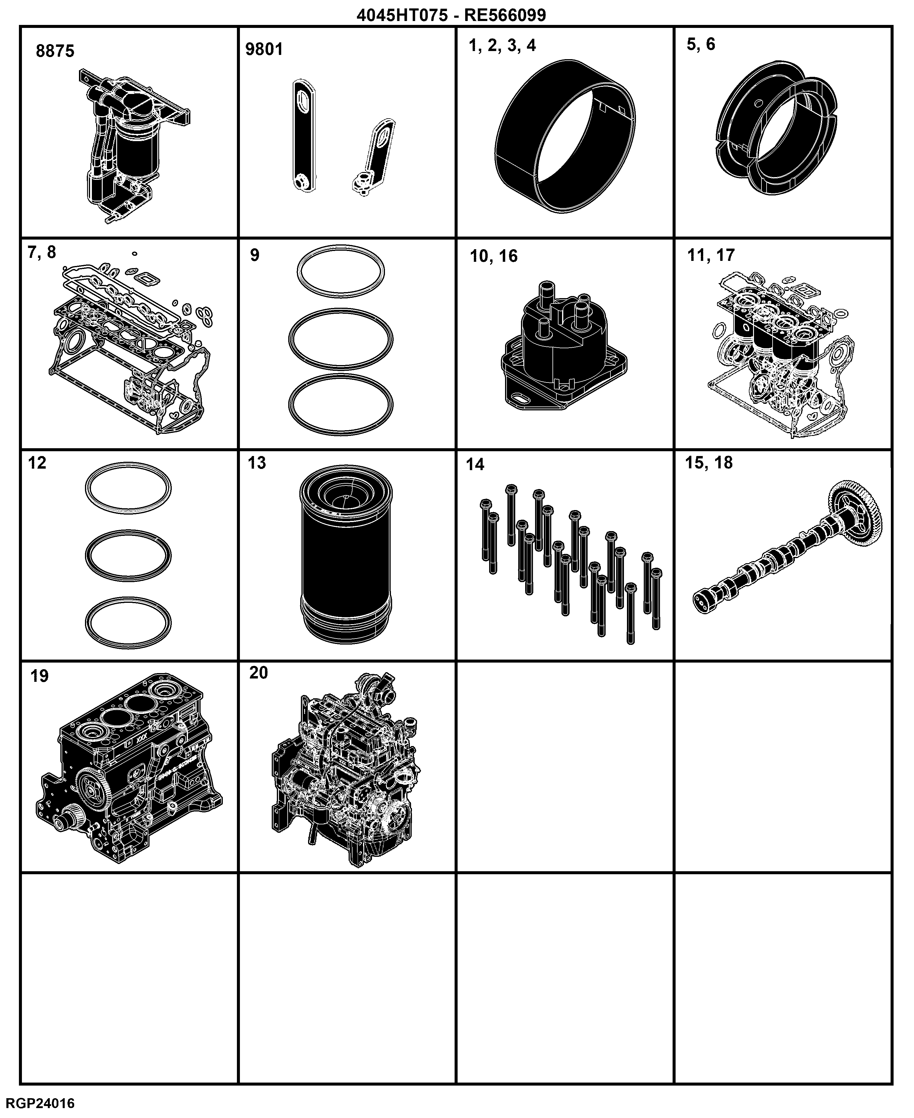 04B Engine 4045HT075-RE566099