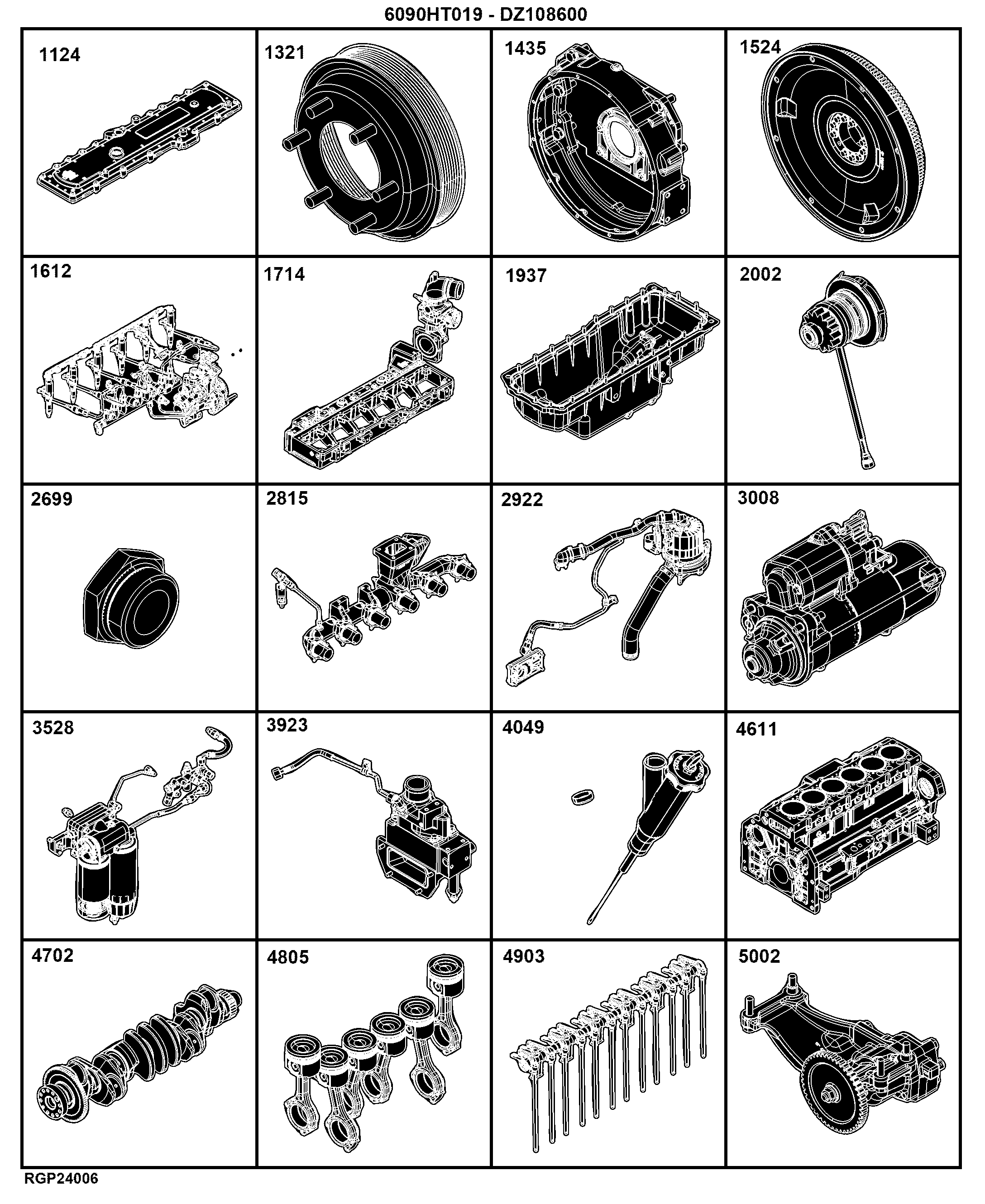 04B Engine 6090HT019-DZ108600