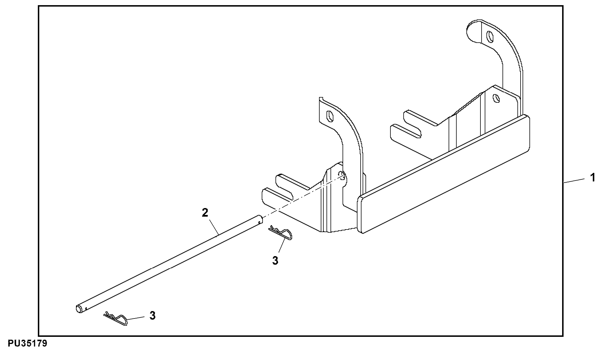 Rear Weight Bracket, Click-N-Go™