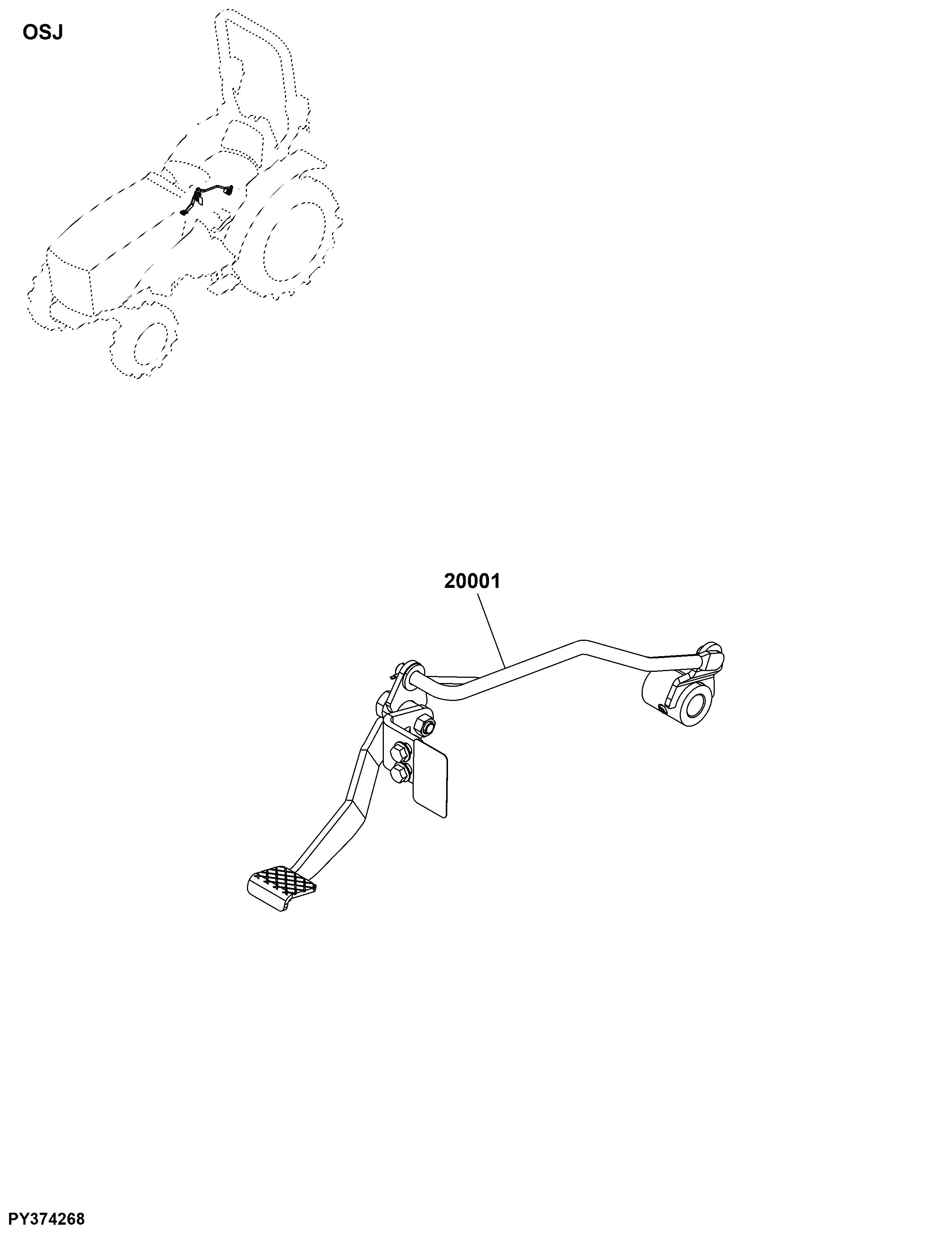OSJ Rear Differential Lock Controls