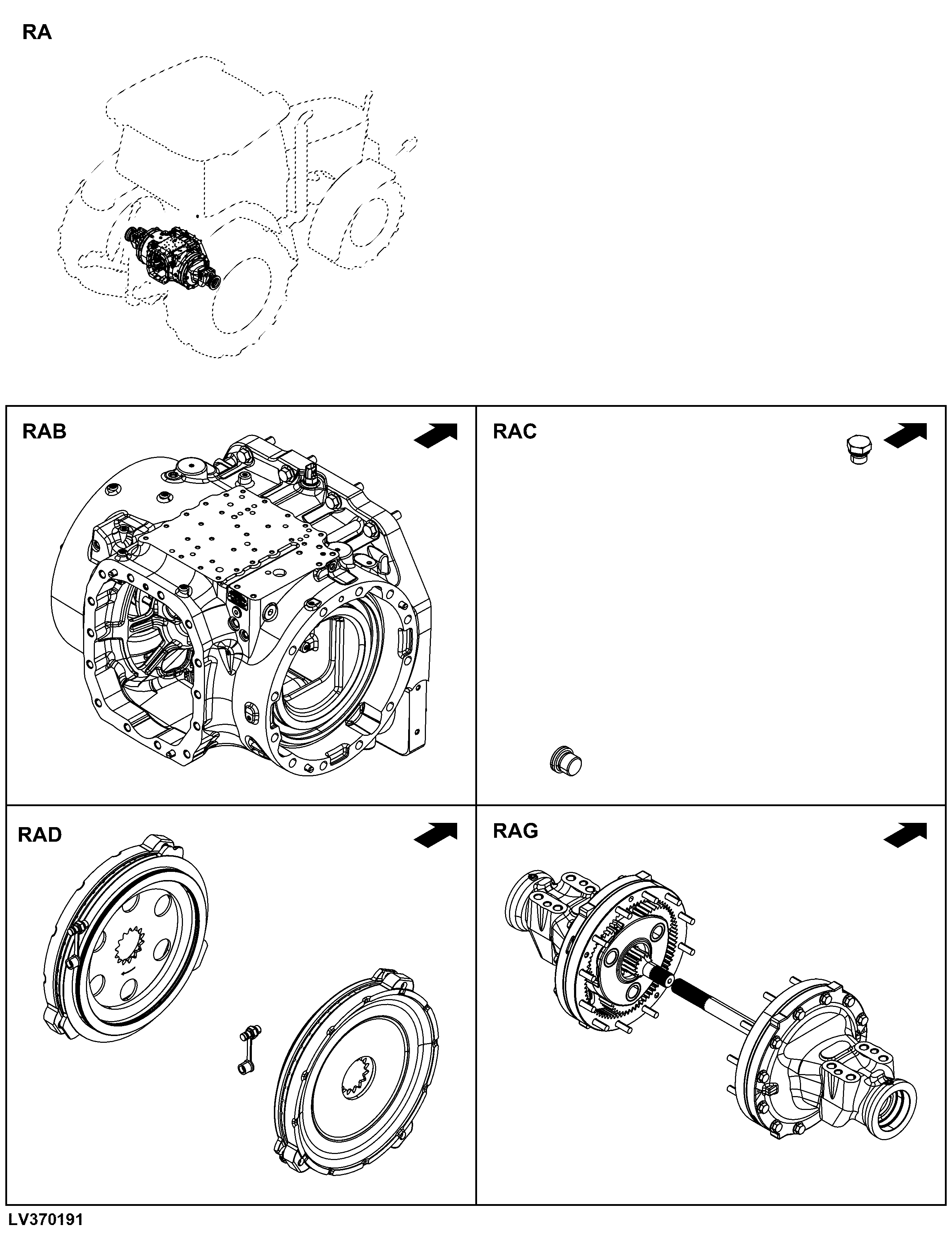 RA Rear Axle