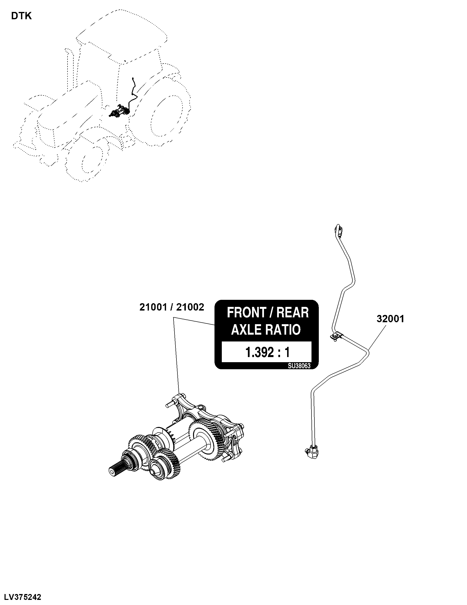 DTK Front Axle Module and Assemblies