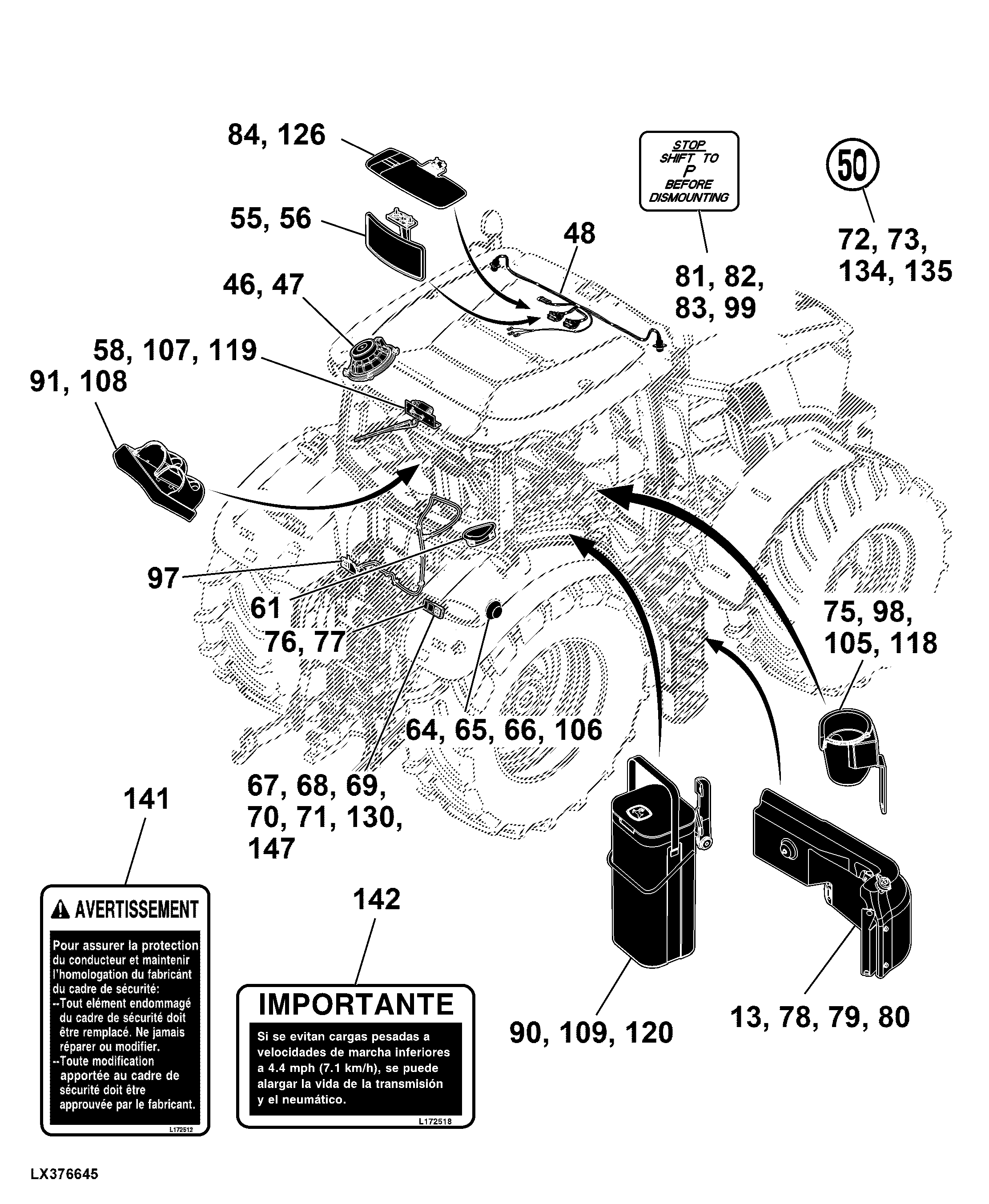 93 Operator’s Station, Controls and Accessories
