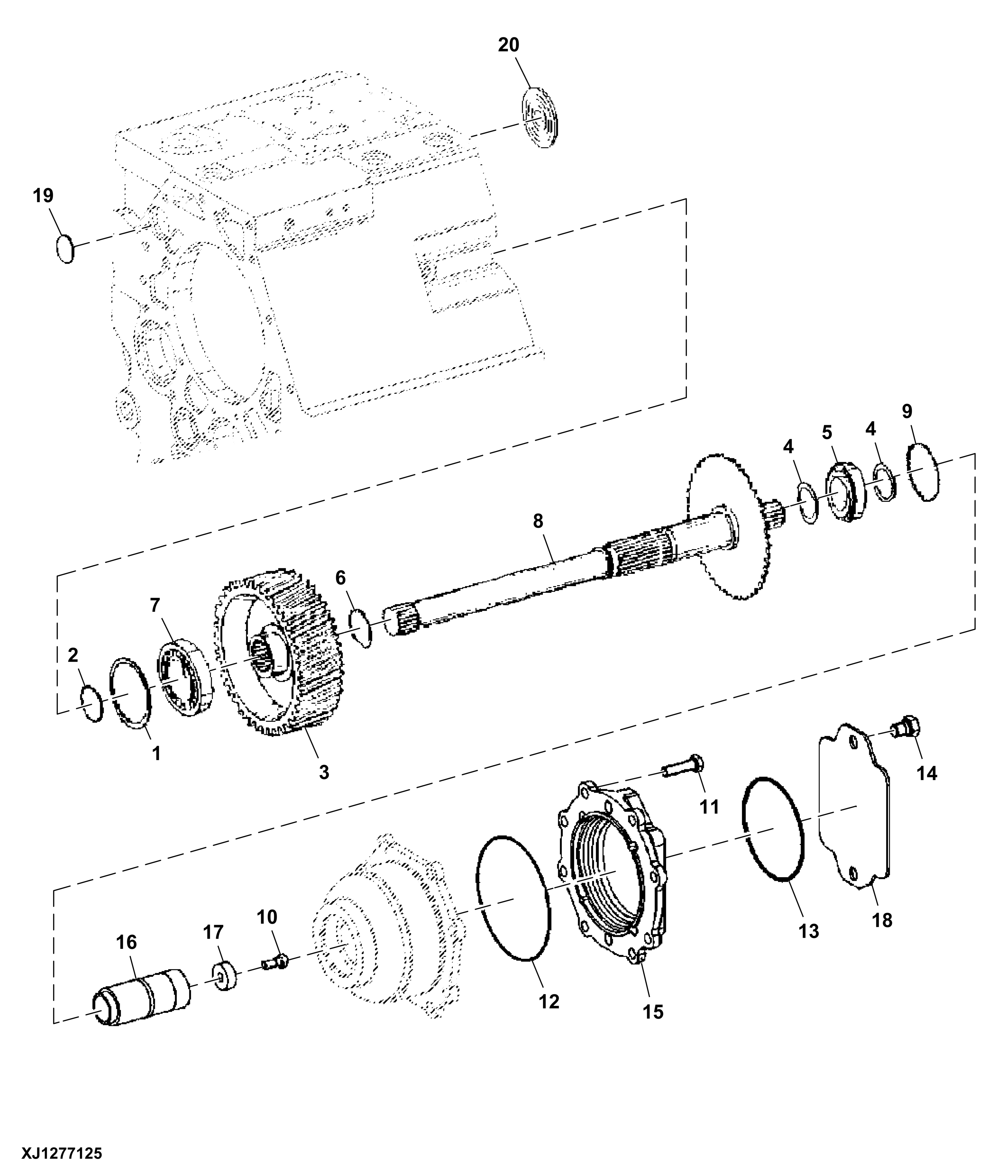 Power Takeoff with Lock-up Torque Converter