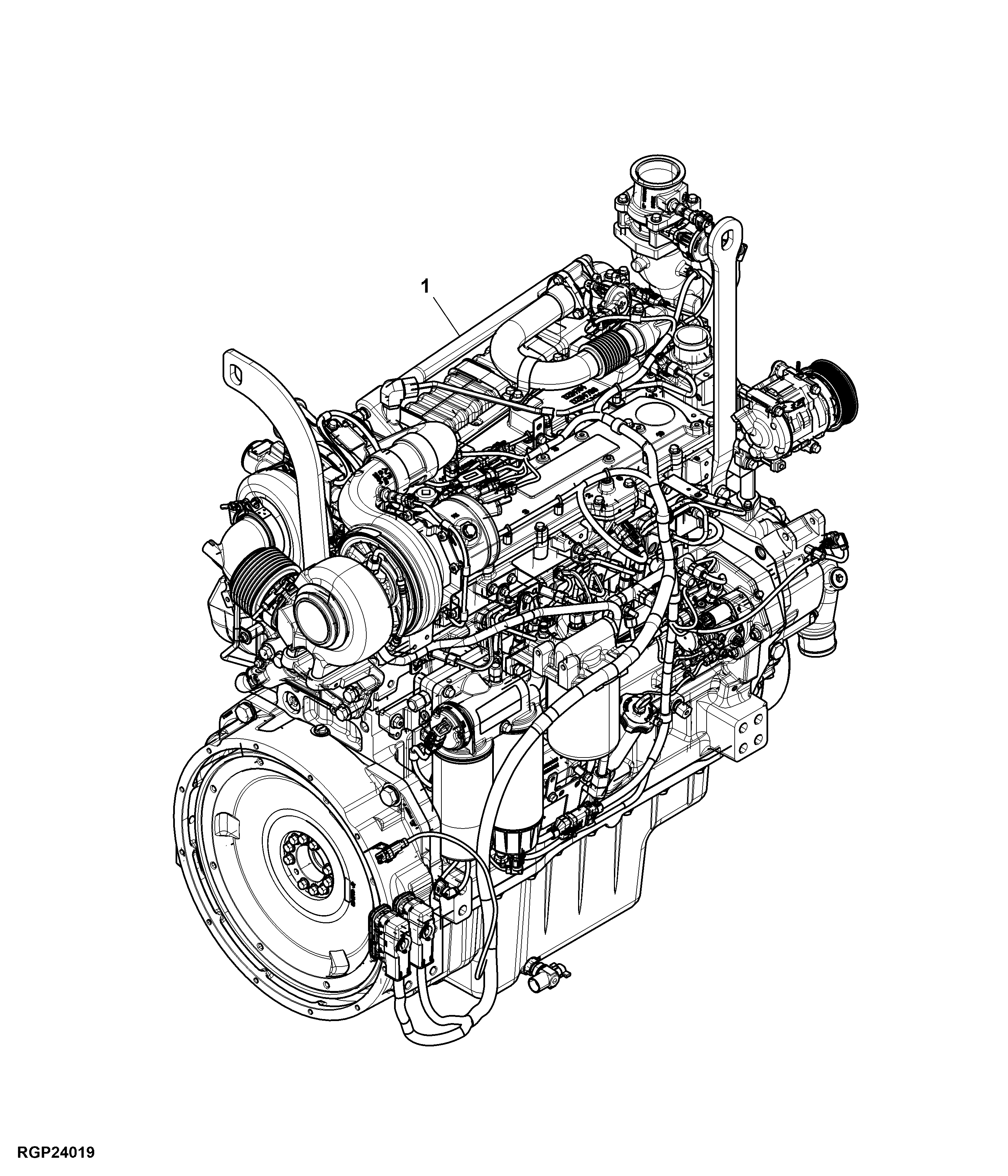 9901 Replacement Engine