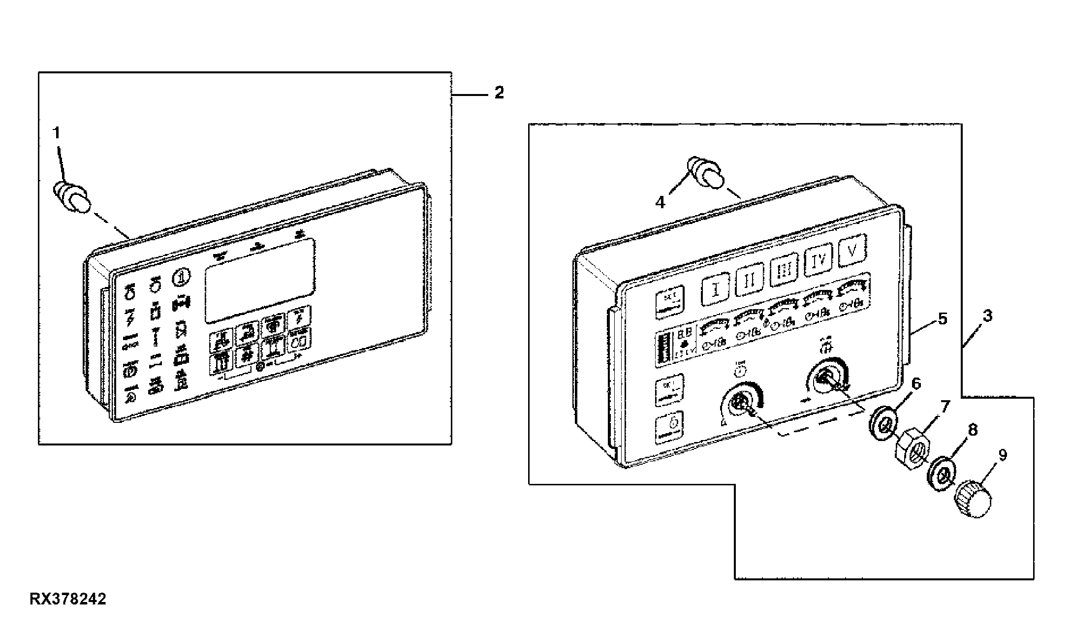 INSTRUMENT CONTROL UNIT(ICU) AND SCV SETUP PANEL(SUP)